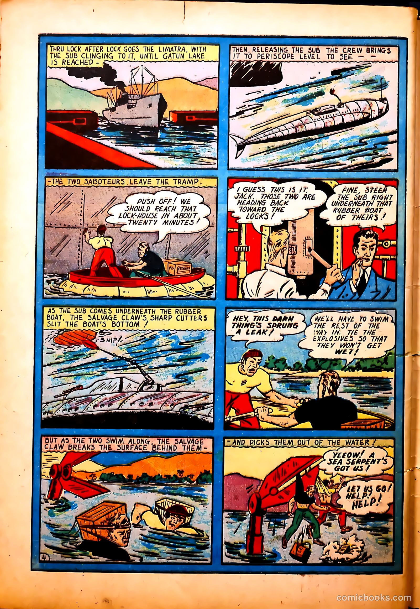 Blue Bolt #9 — page 61 of 65