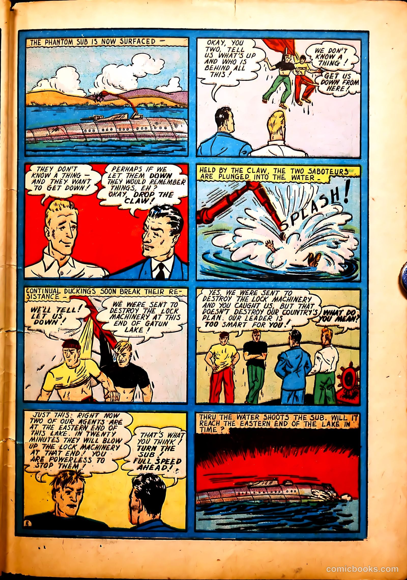 Blue Bolt #9 — page 62 of 65