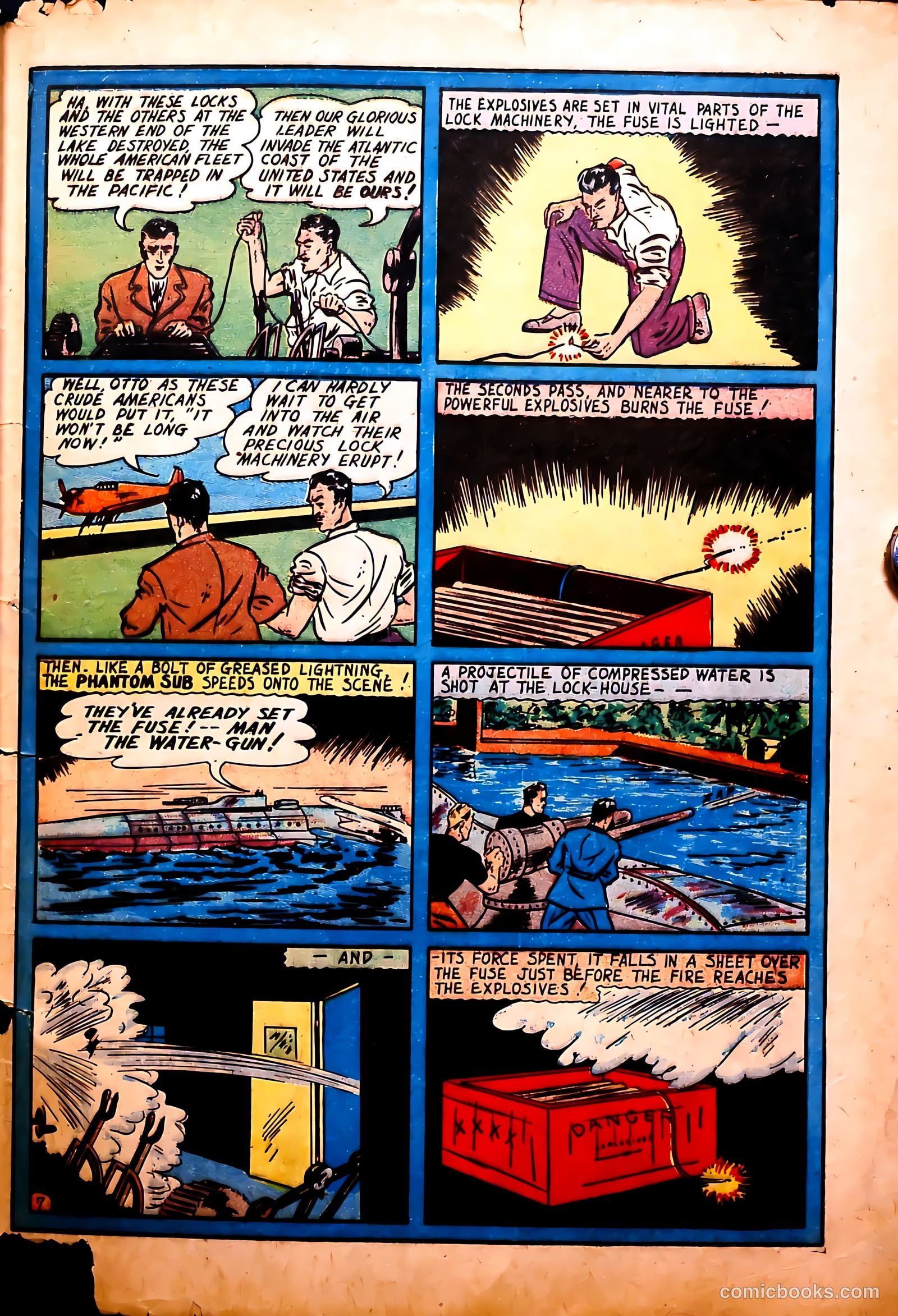 Blue Bolt #9 — page 64 of 65