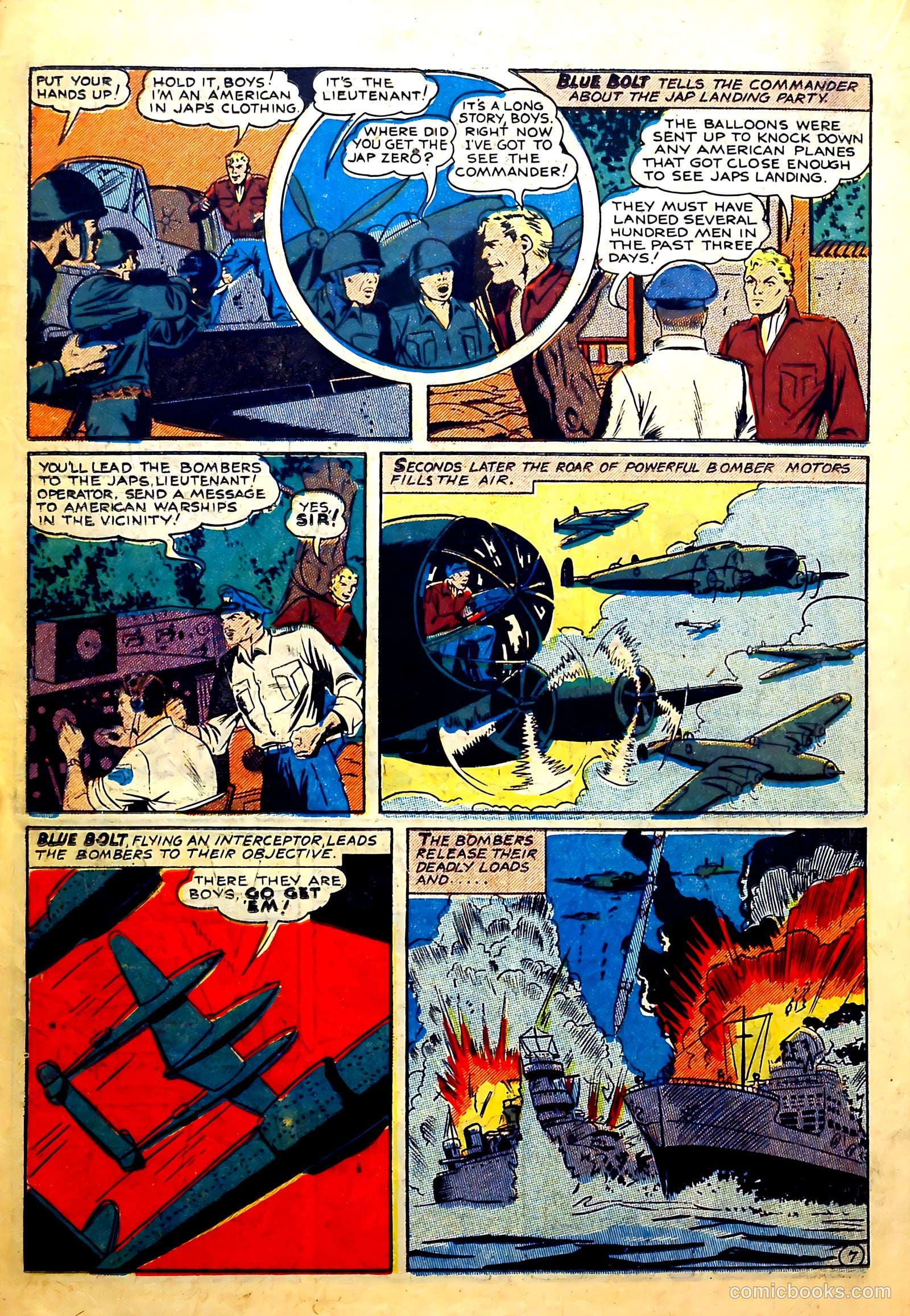 Blue Bolt Weird Tales #116 — page 18 of 36