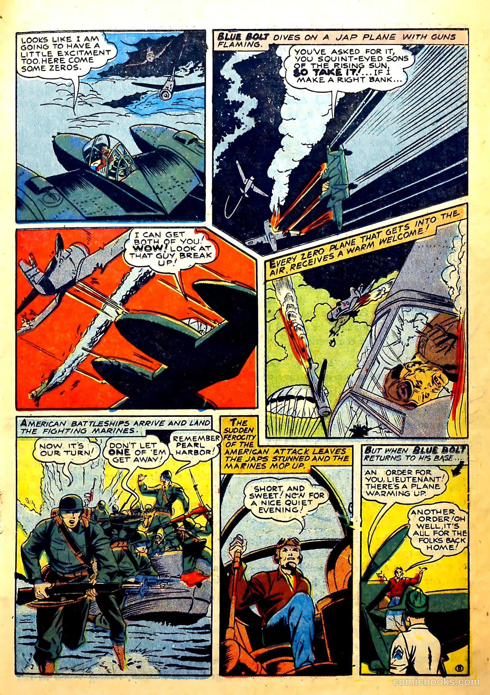 Blue Bolt Weird Tales #116 — page 19 of 36