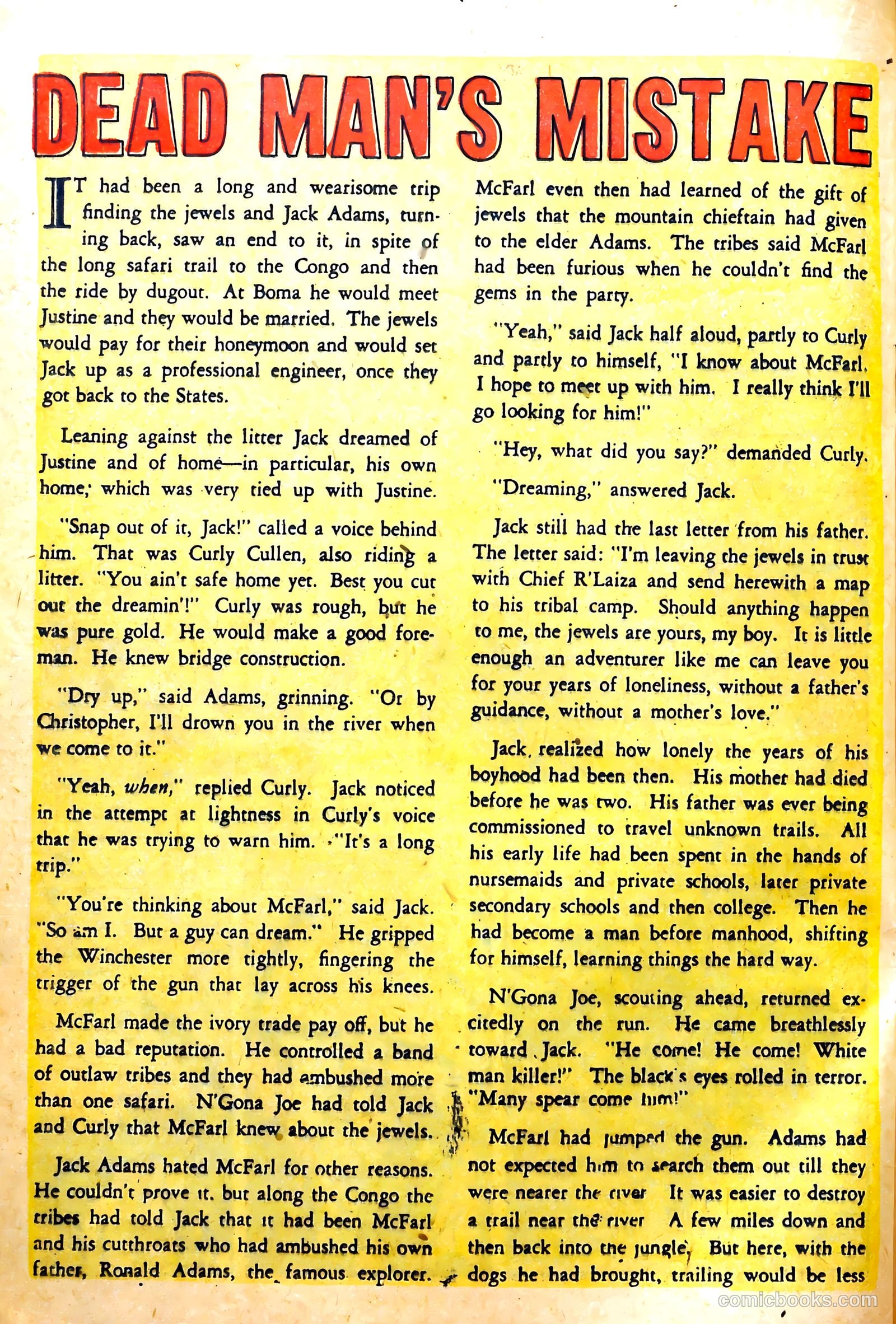 Blue Bolt Weird Tales #116 — page 20 of 36