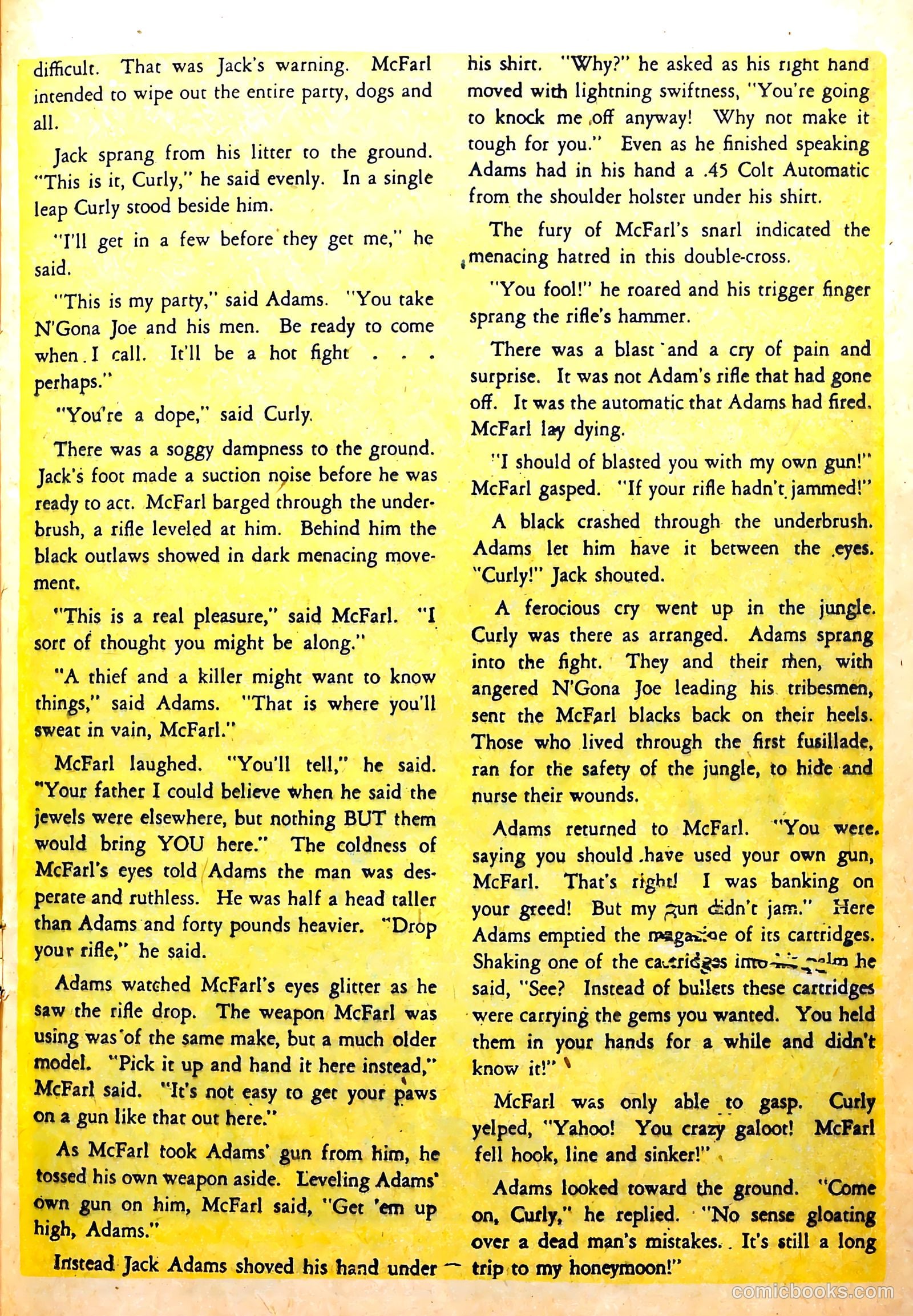Blue Bolt Weird Tales #116 — page 21 of 36