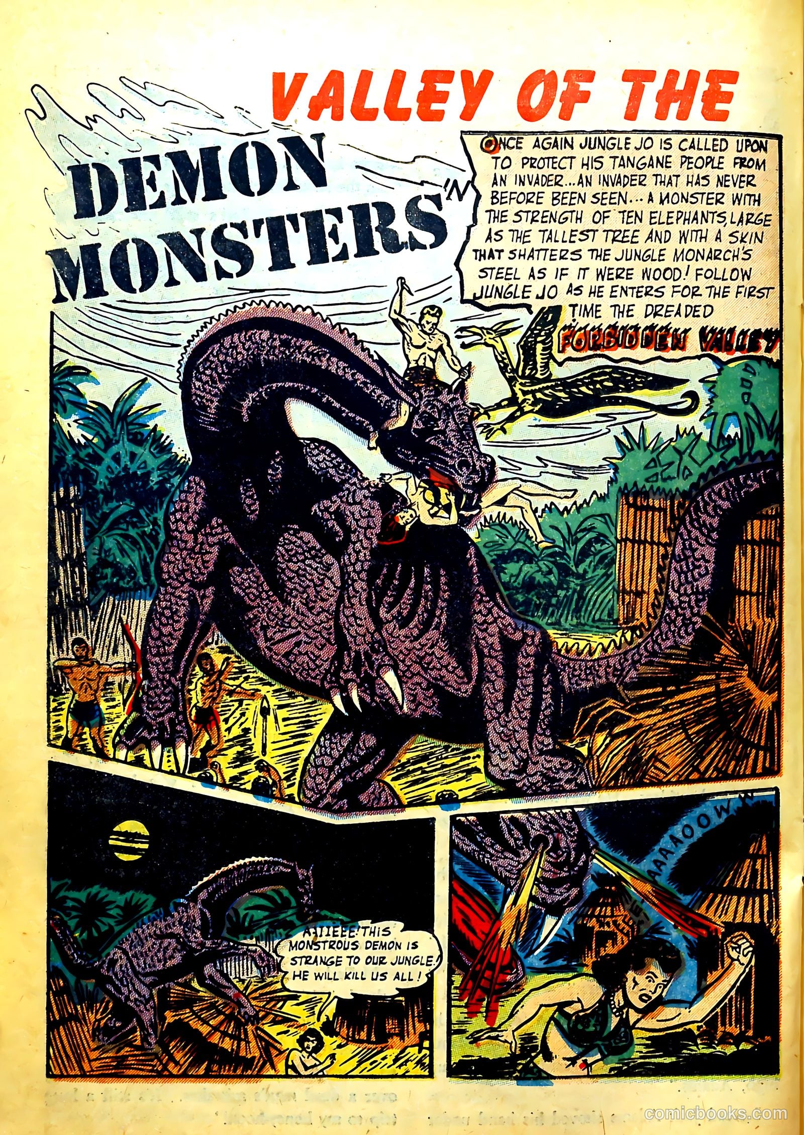 Blue Bolt Weird Tales #116 — page 22 of 36