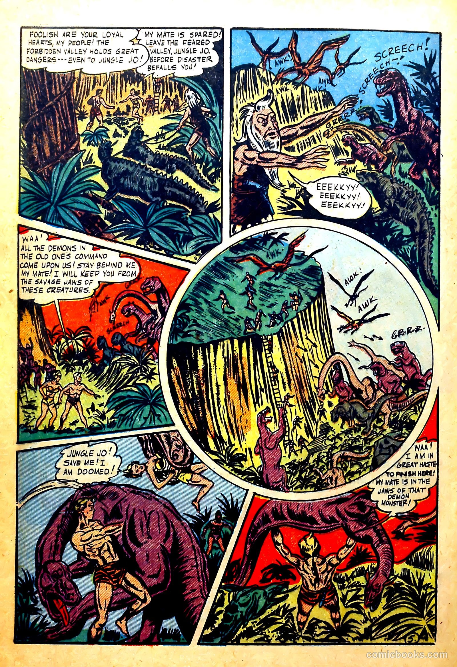 Blue Bolt Weird Tales #116 — page 28 of 36