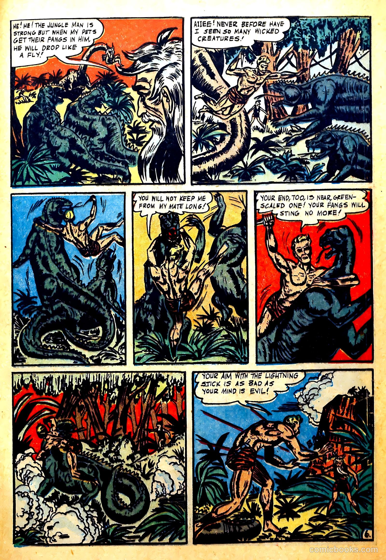 Blue Bolt Weird Tales #116 — page 29 of 36