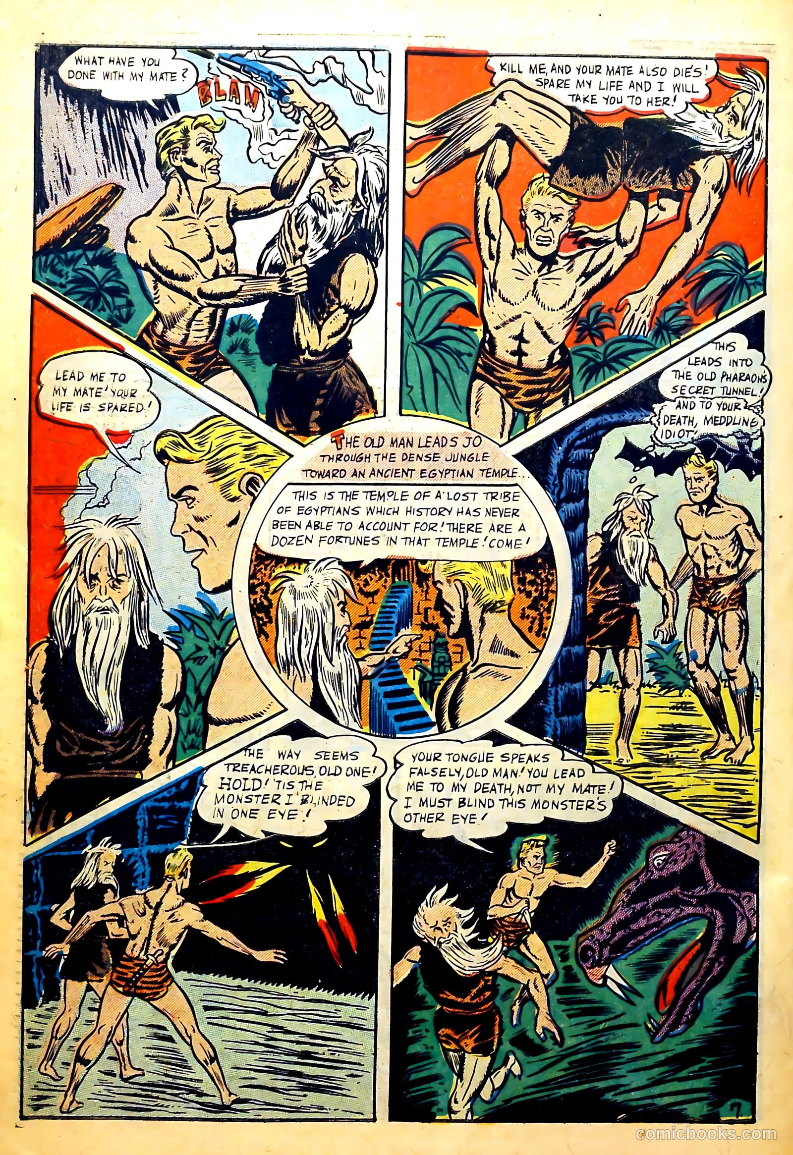 Blue Bolt Weird Tales #116 — page 30 of 36