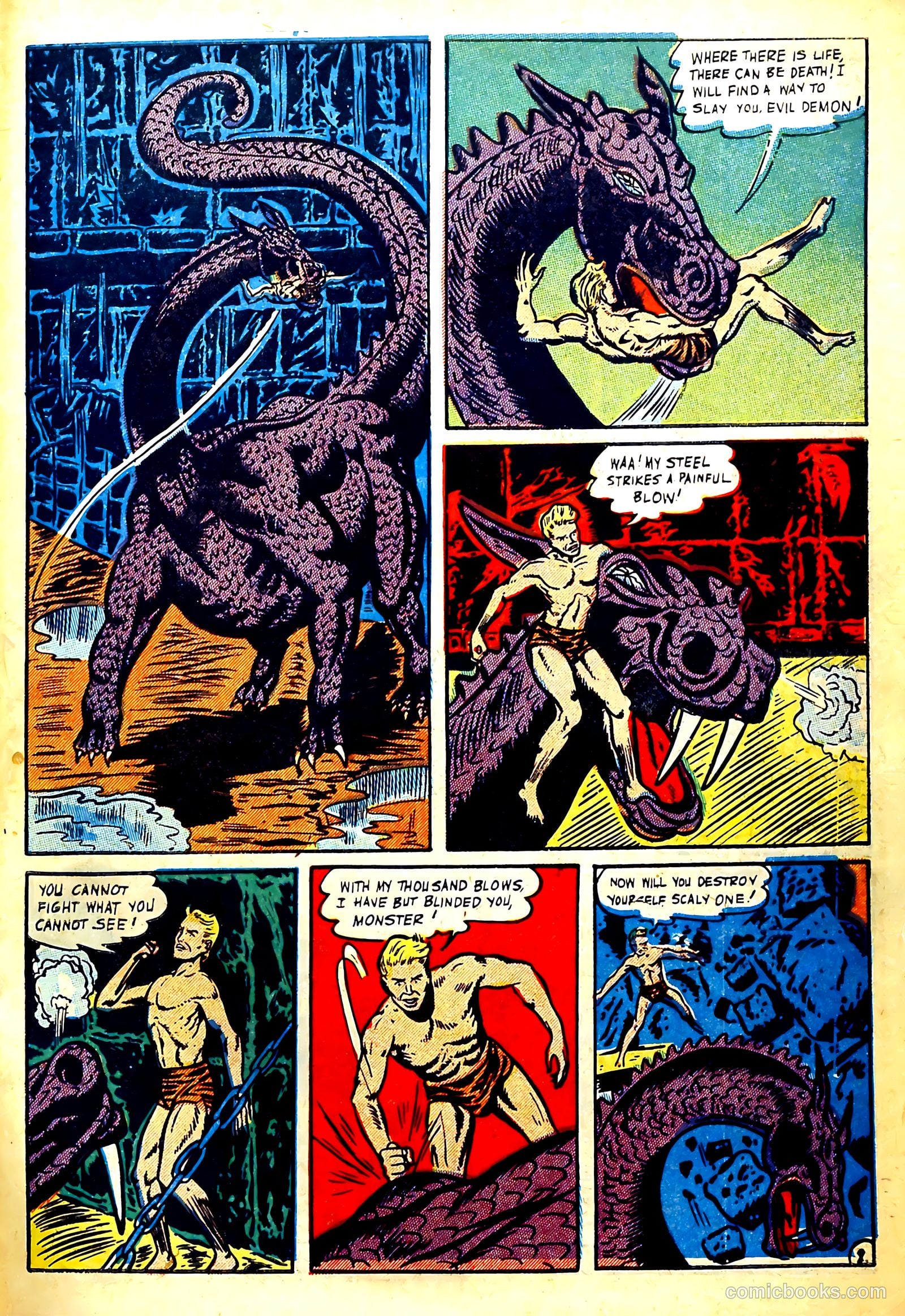Blue Bolt Weird Tales #116 — page 31 of 36