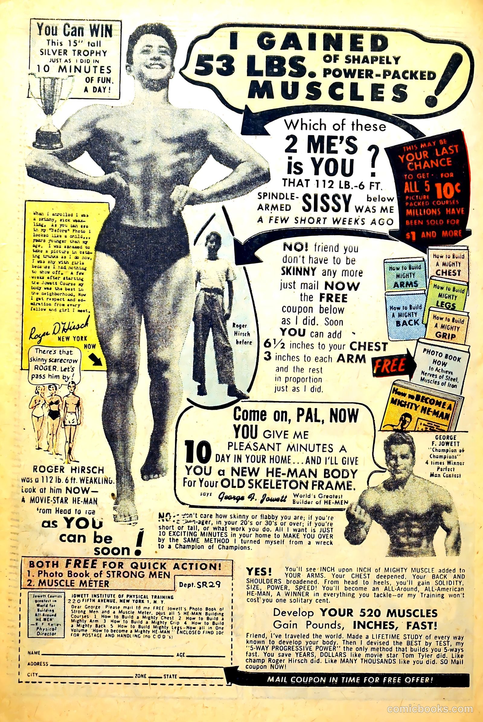 Blue Bolt Weird Tales #116 — page 34 of 36
