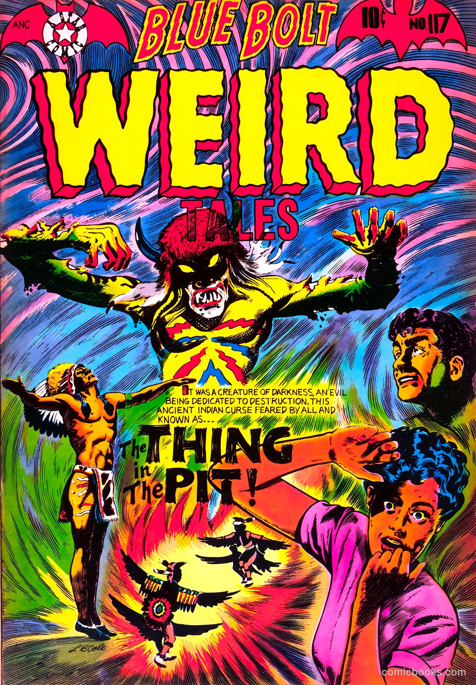 Blue Bolt Weird Tales #117 — page 1 of 29