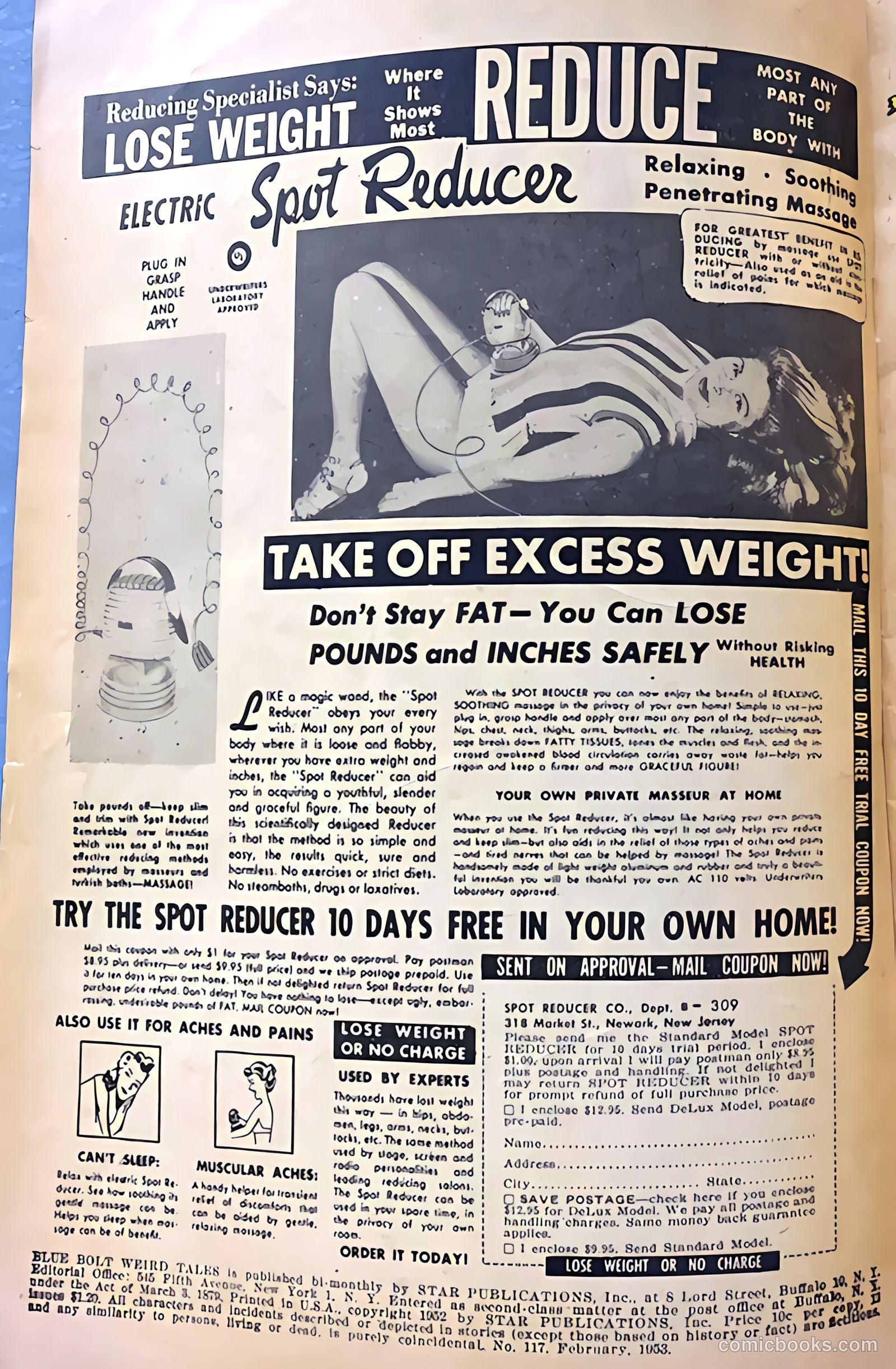 Blue Bolt Weird Tales #117 — page 2 of 29