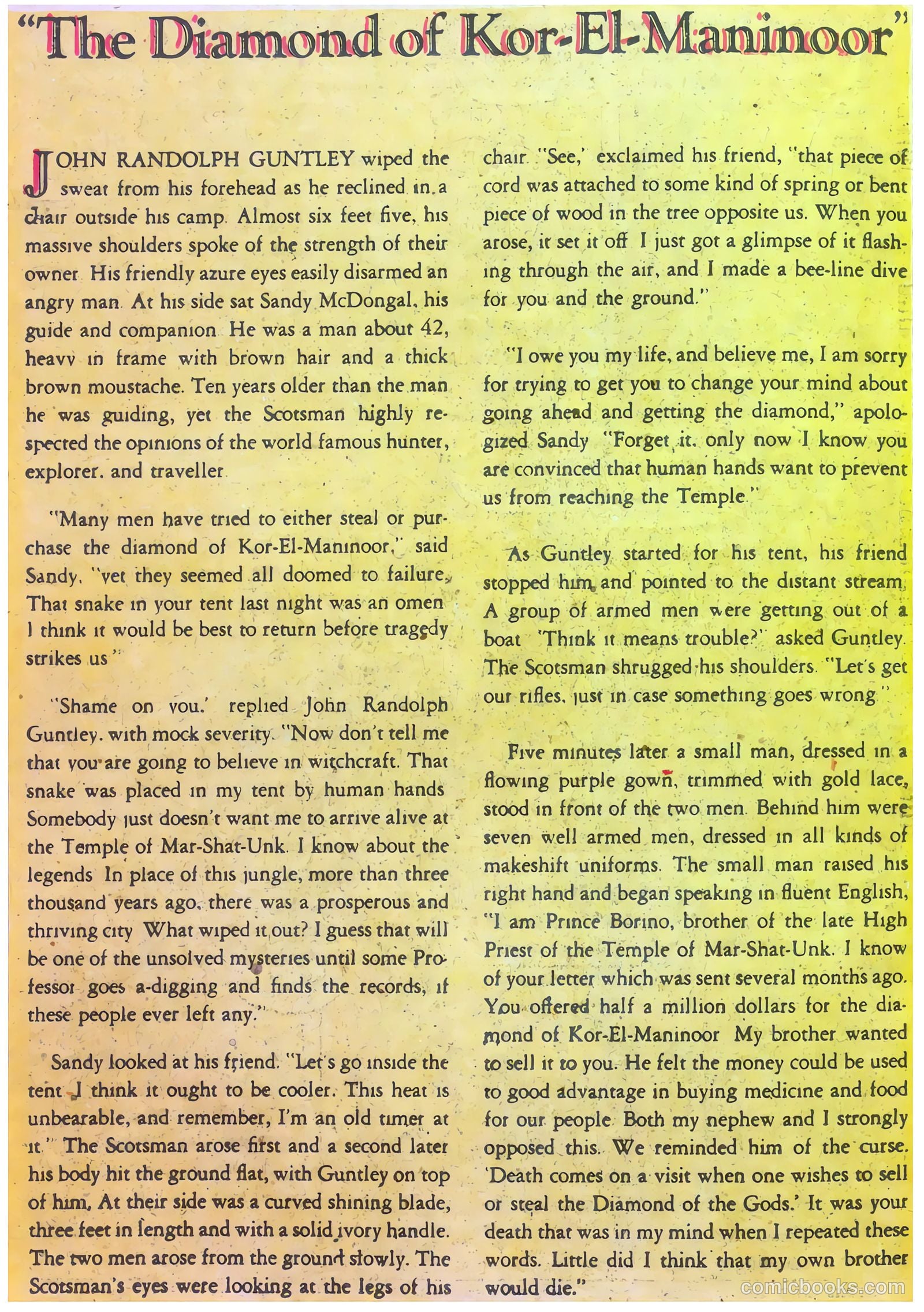 Blue Bolt Weird Tales #117 — page 6 of 29