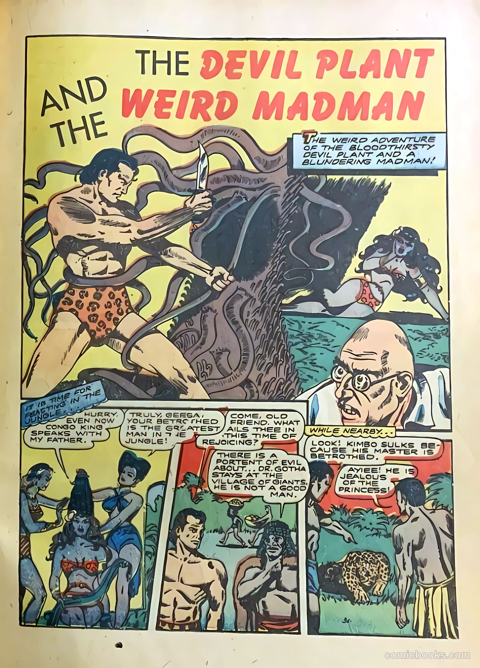 Blue Bolt Weird Tales #117 — page 8 of 29