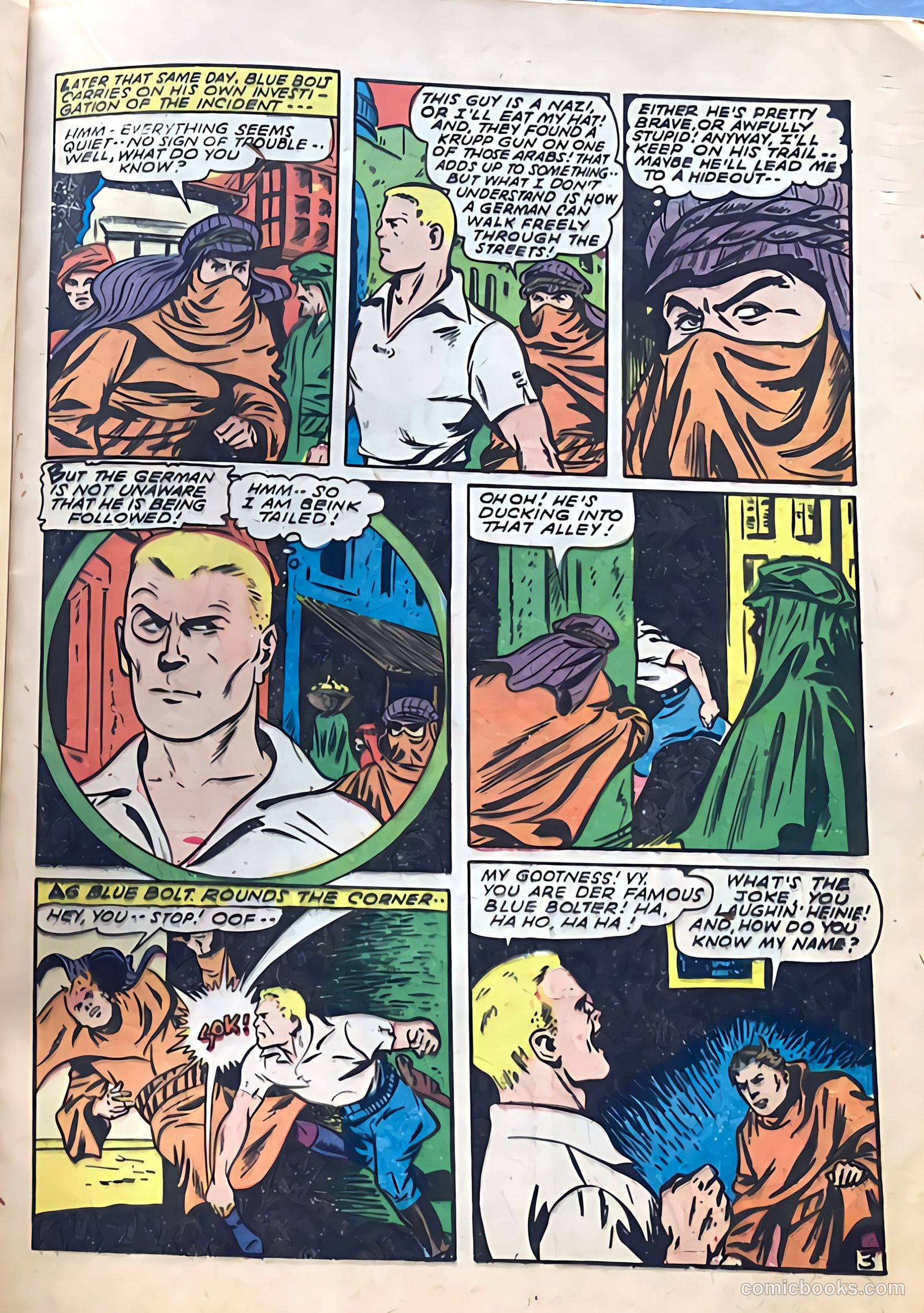 Blue Bolt Weird Tales #117 — page 16 of 29