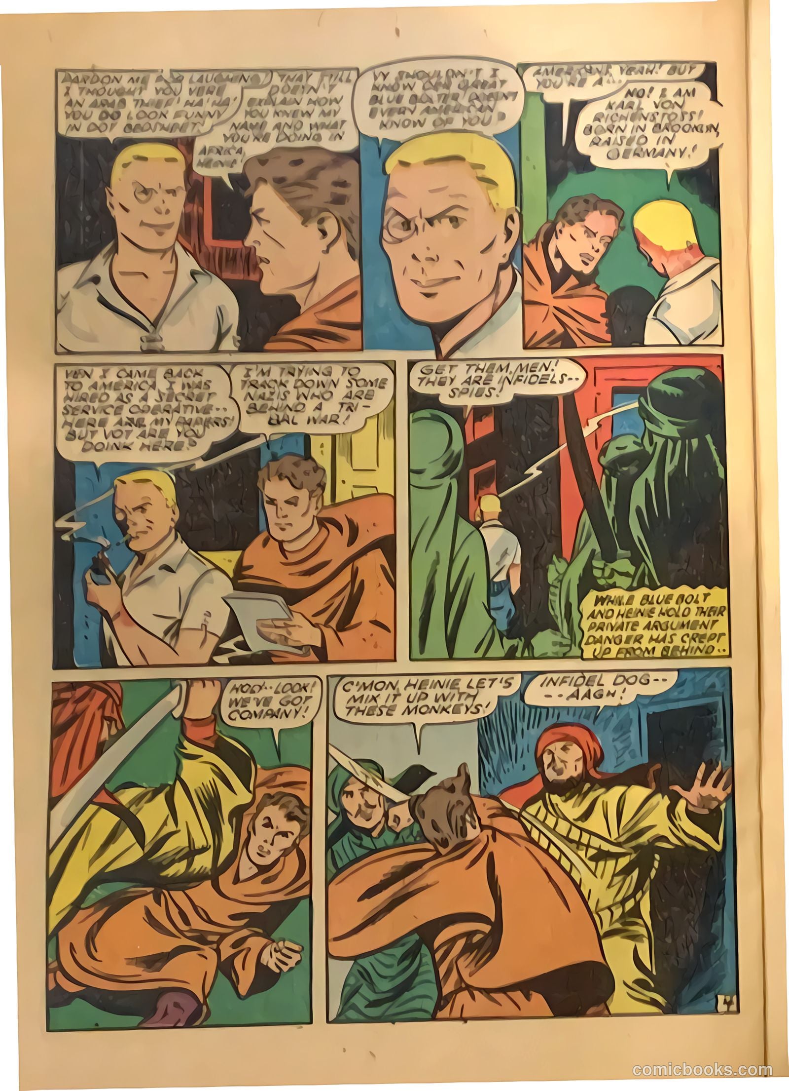 Blue Bolt Weird Tales #117 — page 17 of 29