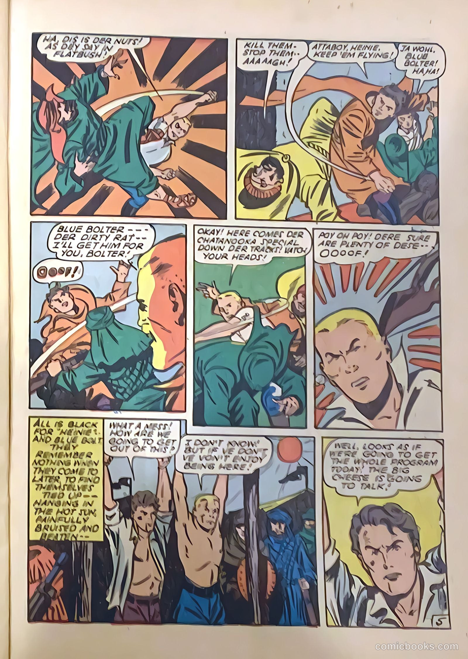 Blue Bolt Weird Tales #117 — page 18 of 29