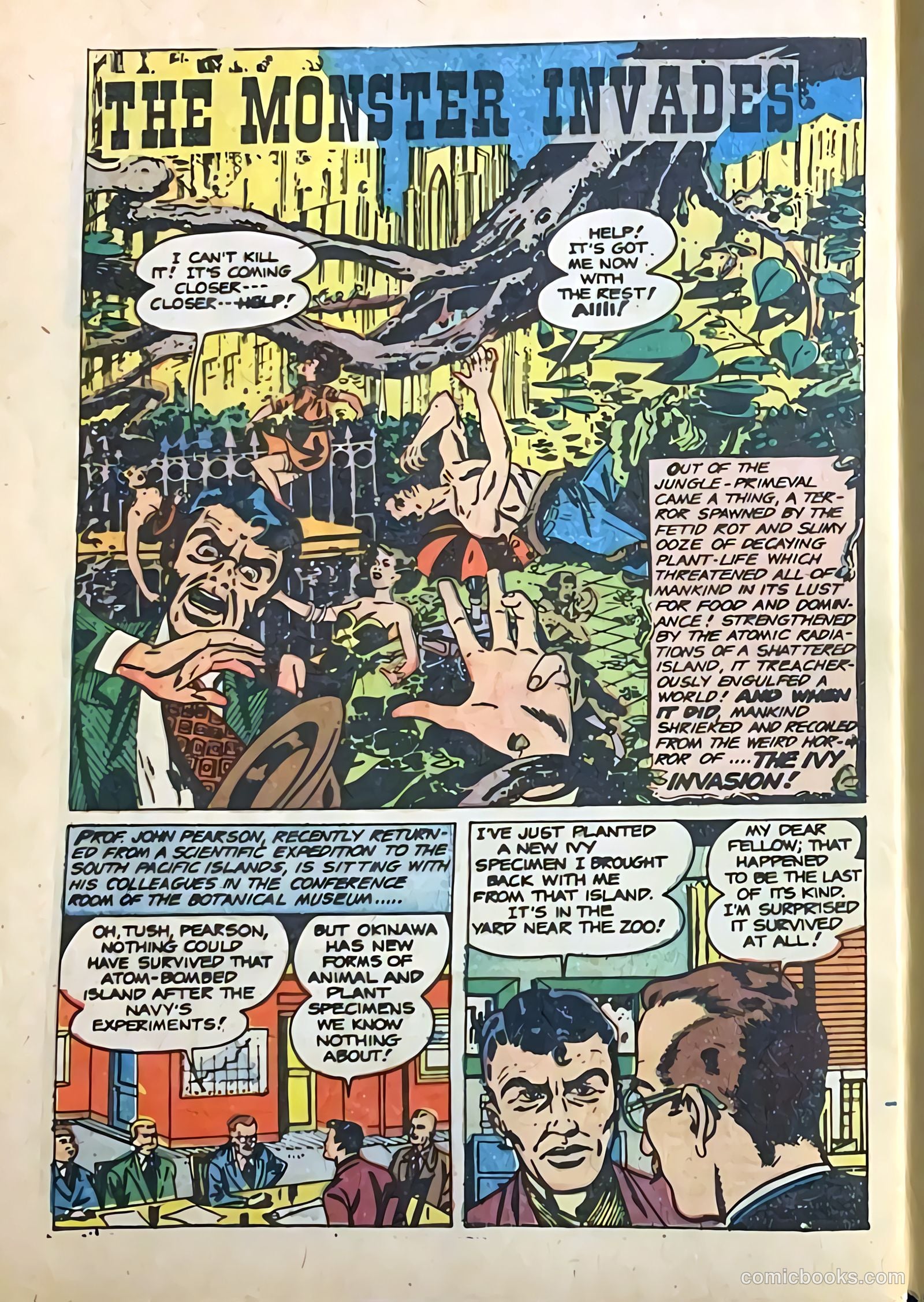 Blue Bolt Weird Tales #117 — page 21 of 29