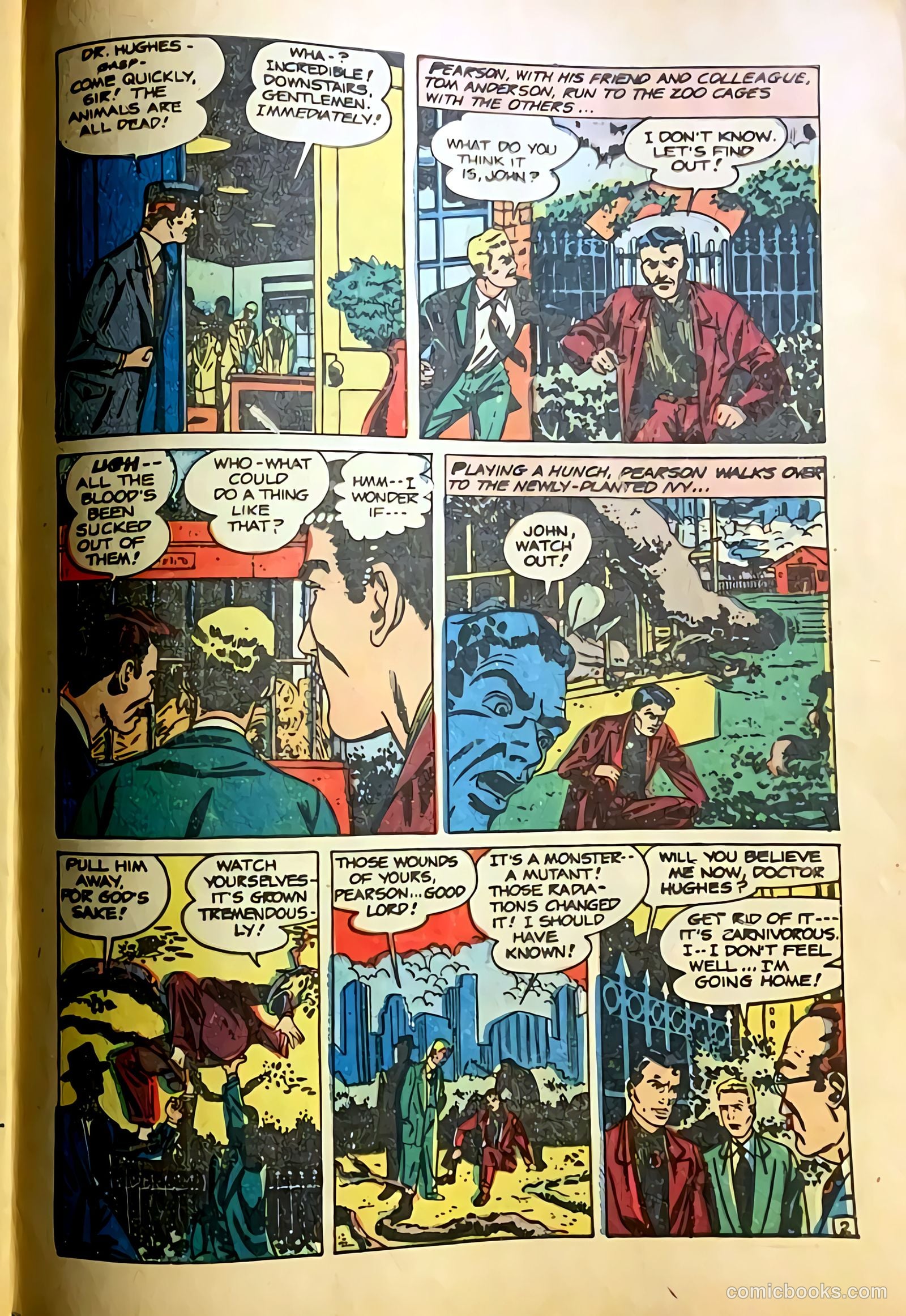 Blue Bolt Weird Tales #117 — page 22 of 29
