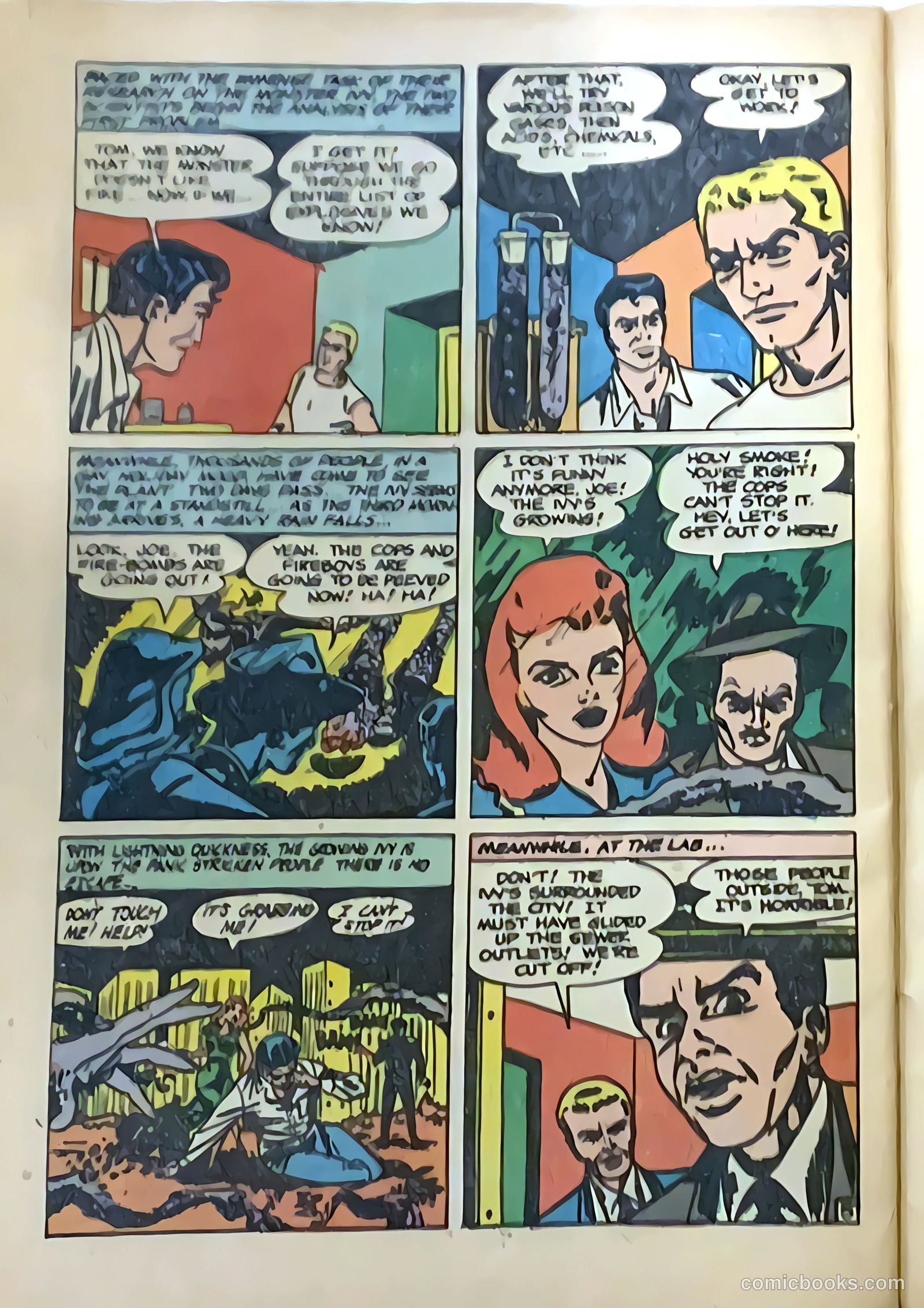 Blue Bolt Weird Tales #117 — page 25 of 29