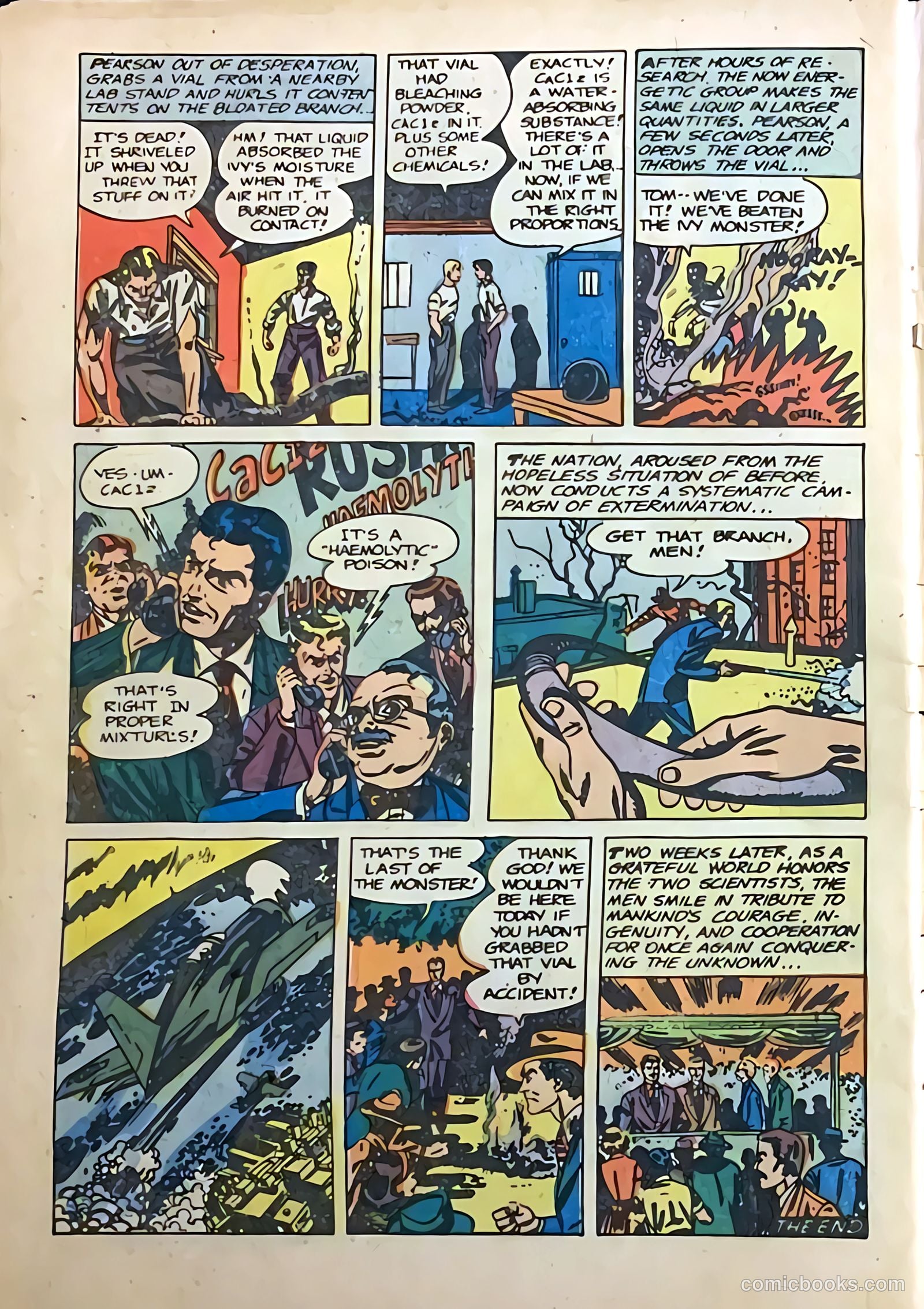 Blue Bolt Weird Tales #117 — page 27 of 29