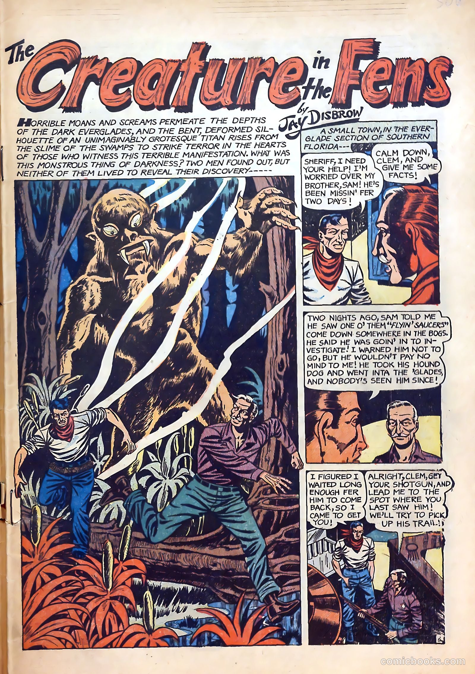 Blue Bolt Weird Tales #118 — page 3 of 36