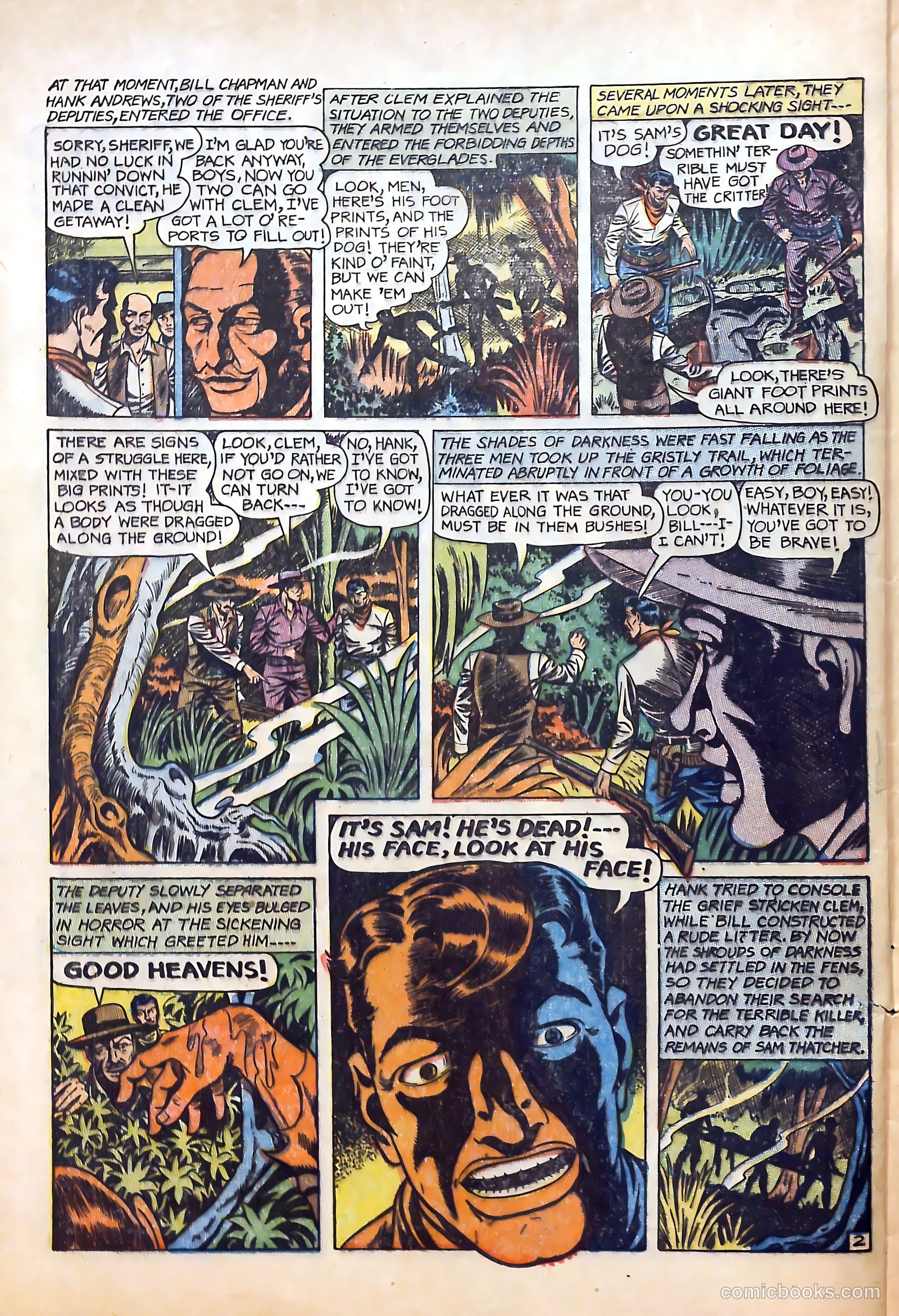 Blue Bolt Weird Tales #118 — page 4 of 36