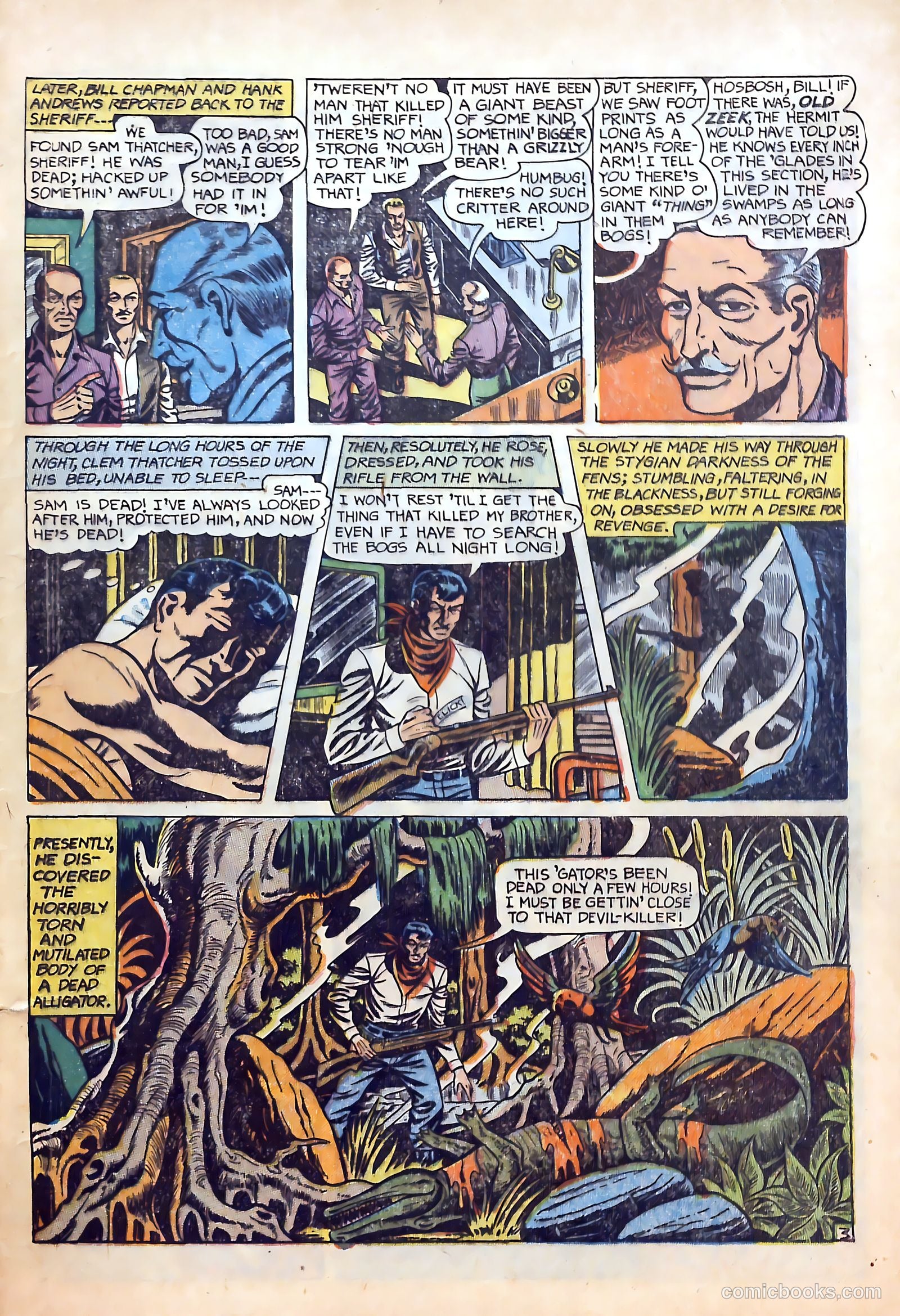 Blue Bolt Weird Tales #118 — page 5 of 36