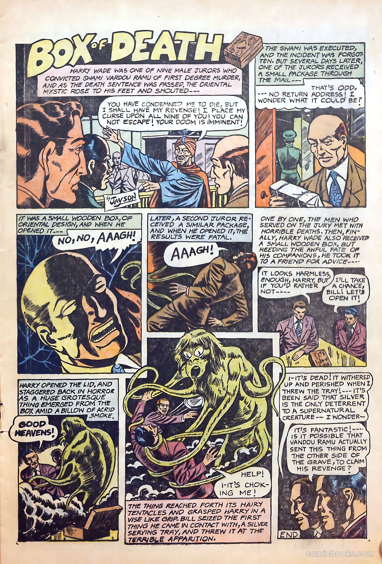 Blue Bolt Weird Tales #118 — page 9 of 36