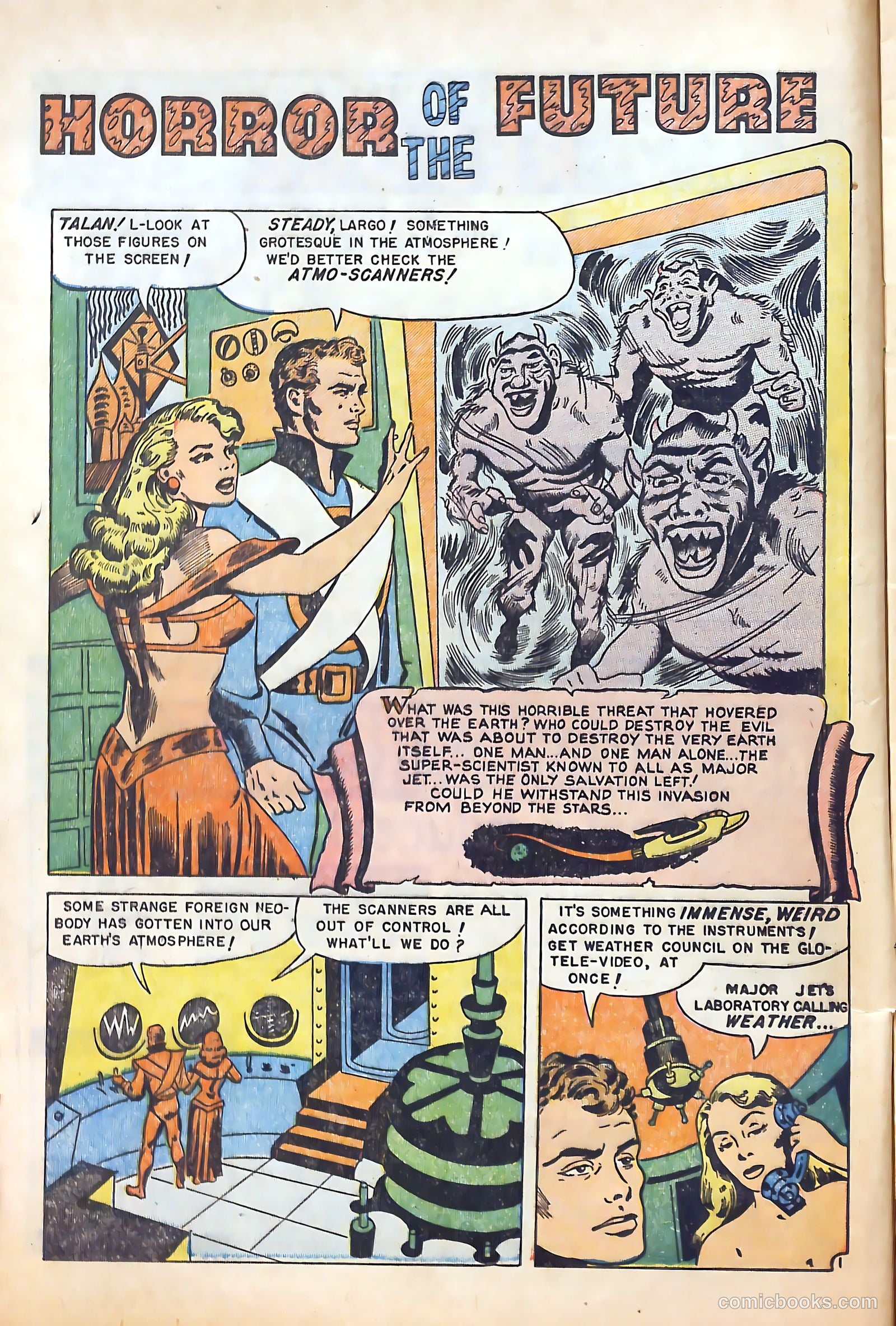 Blue Bolt Weird Tales #118 — page 12 of 36