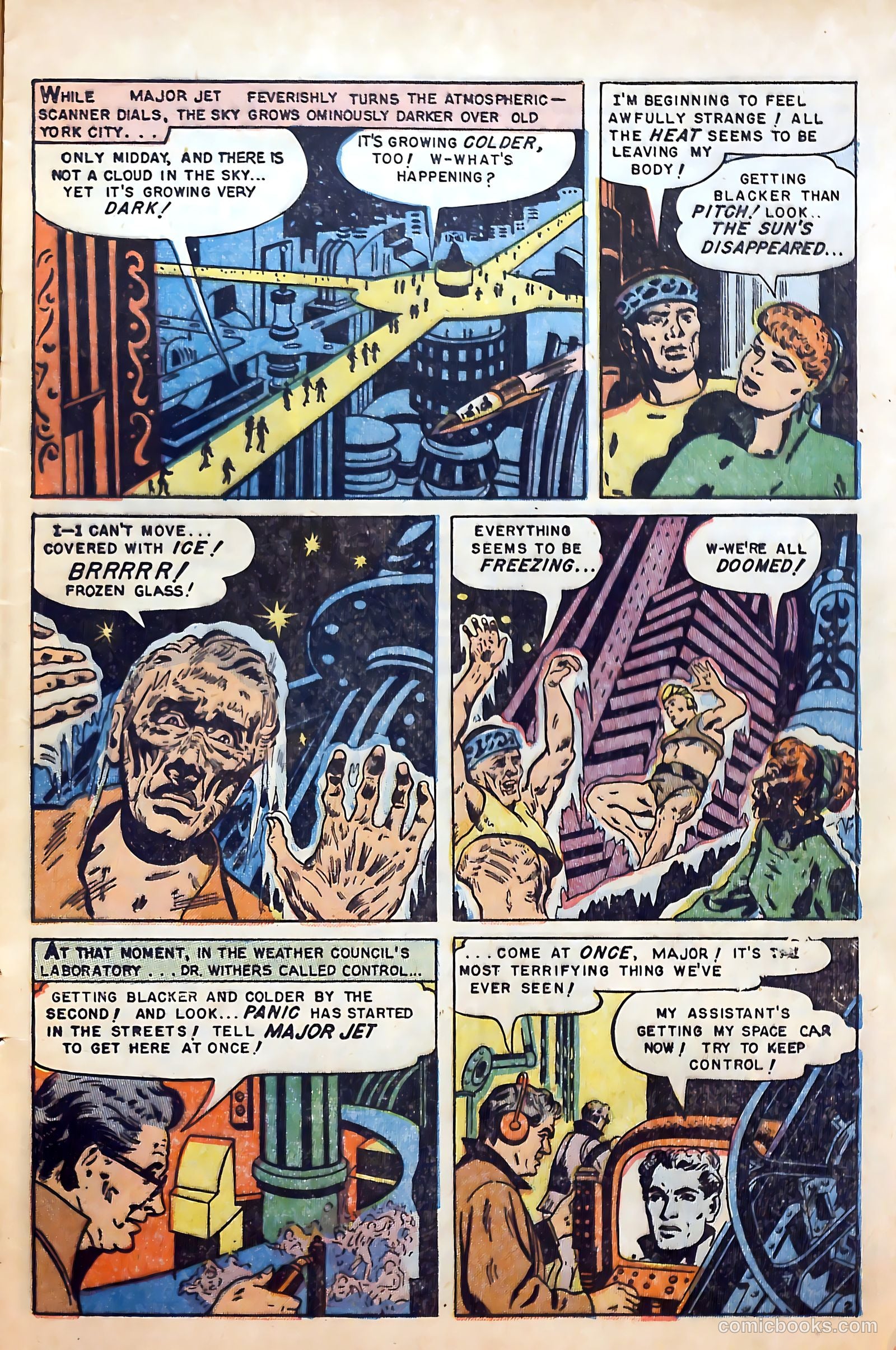 Blue Bolt Weird Tales #118 — page 13 of 36