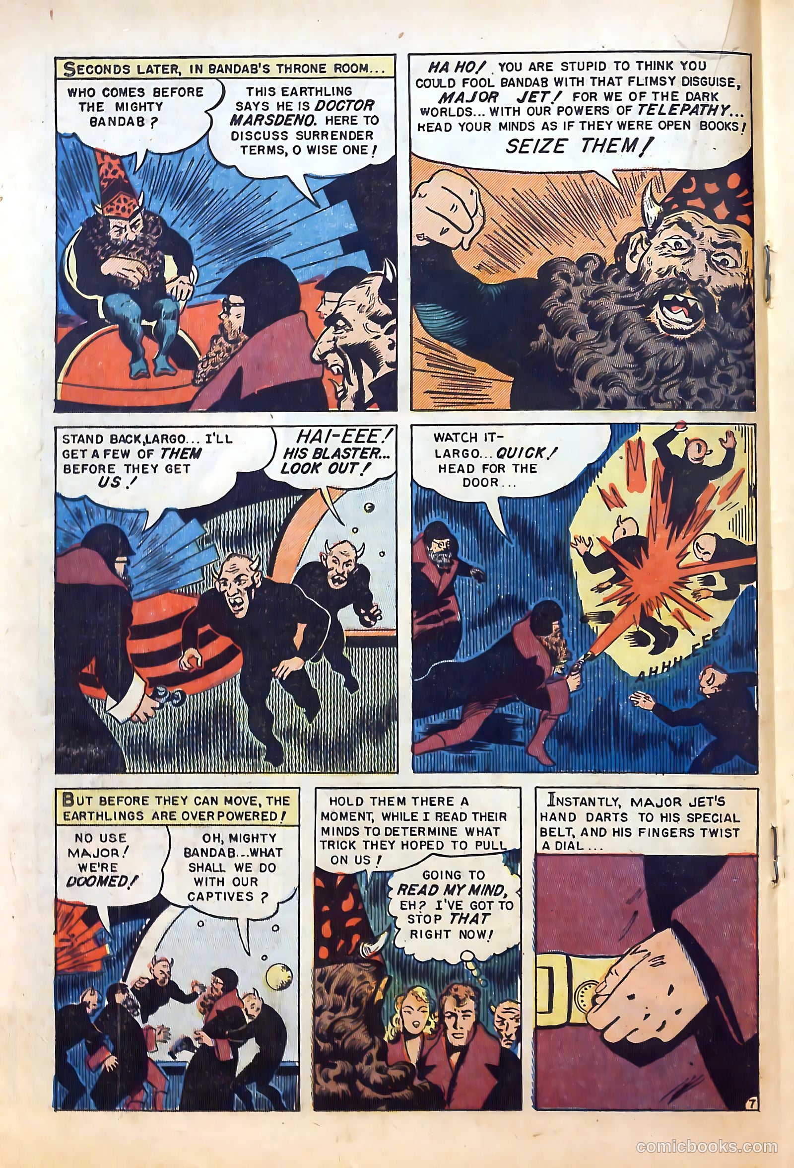 Blue Bolt Weird Tales #118 — page 18 of 36