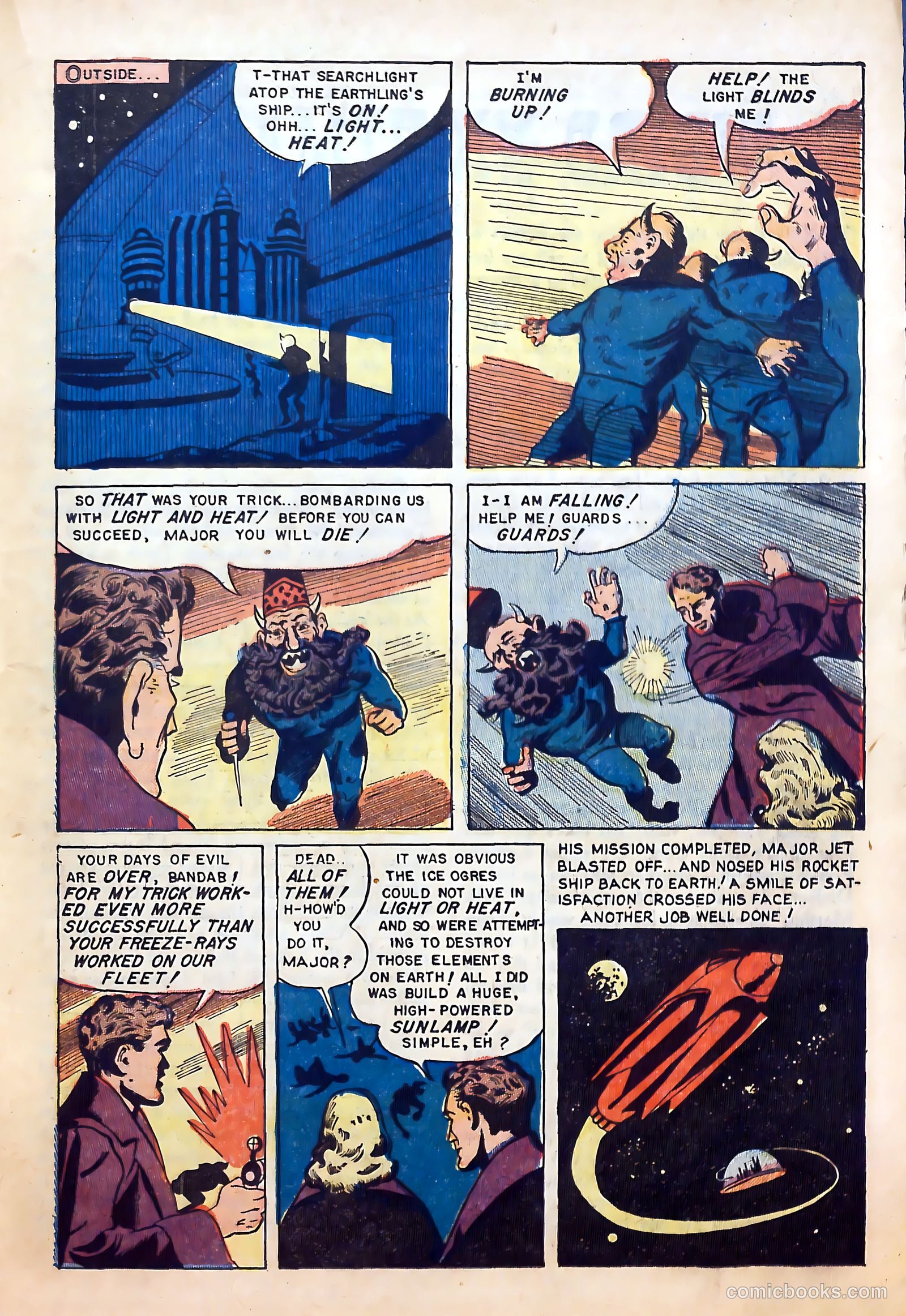 Blue Bolt Weird Tales #118 — page 19 of 36