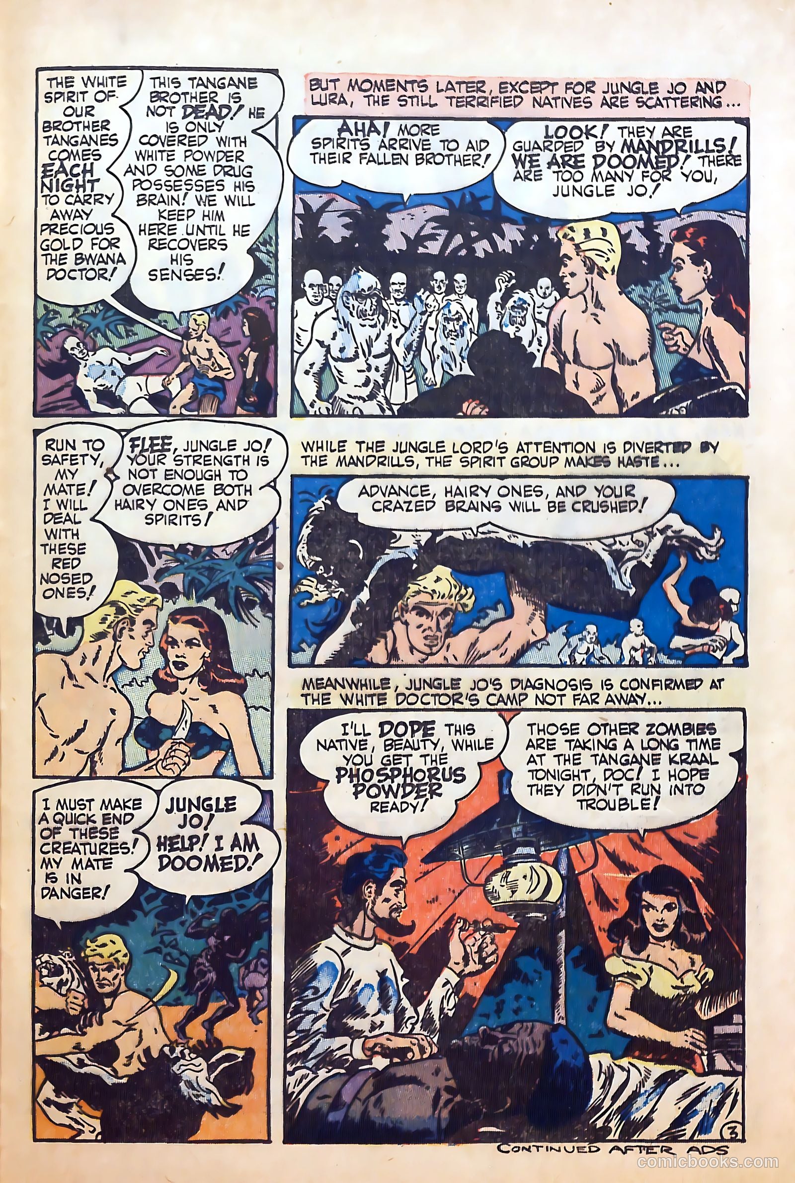 Blue Bolt Weird Tales #118 — page 25 of 36