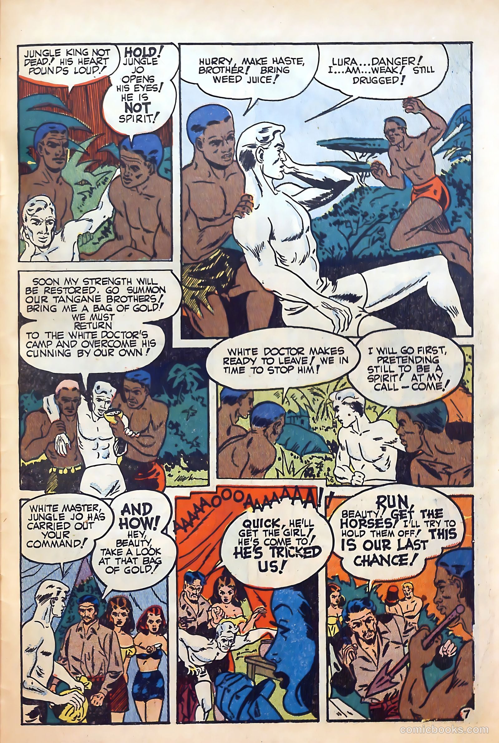 Blue Bolt Weird Tales #118 — page 31 of 36