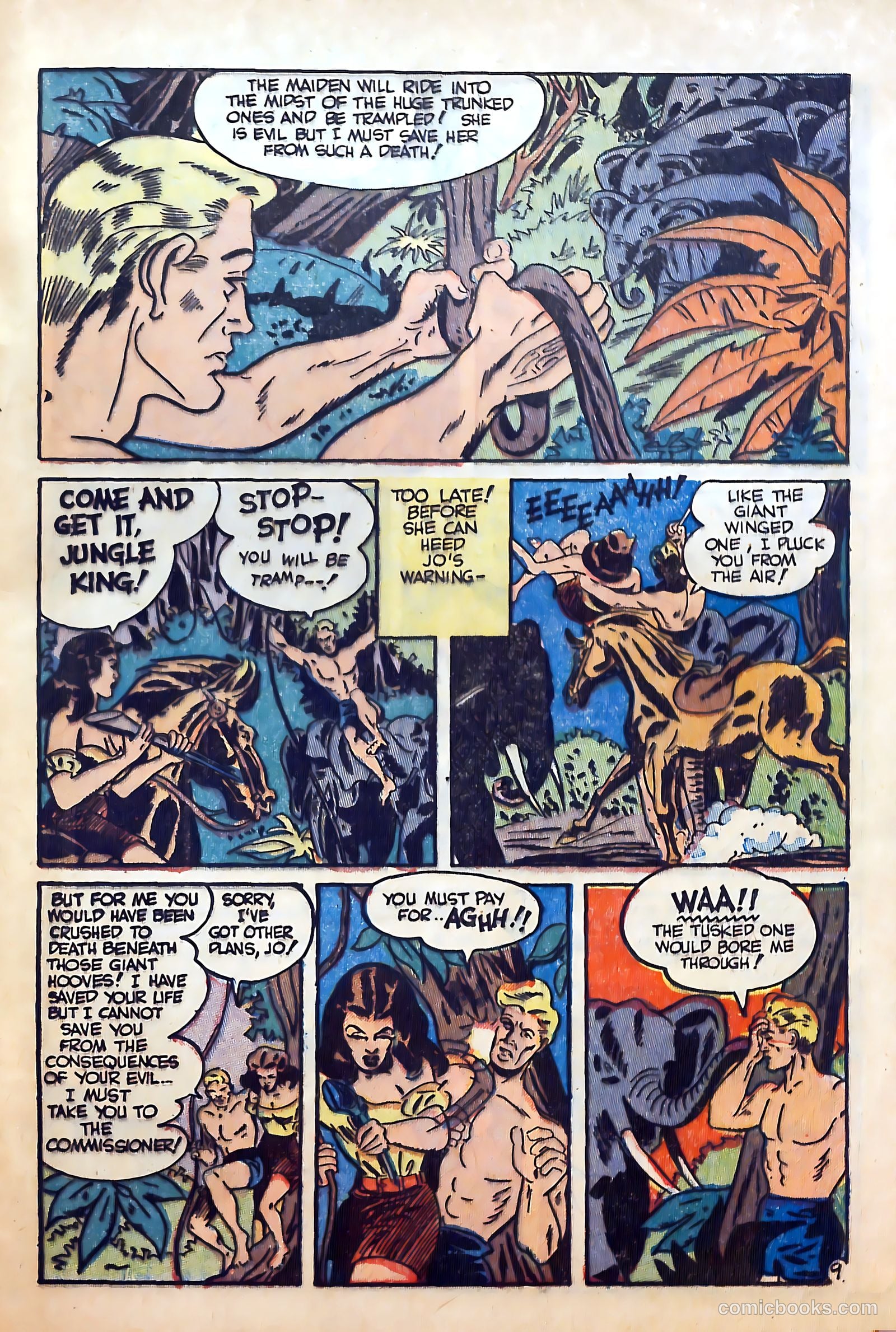 Blue Bolt Weird Tales #118 — page 33 of 36