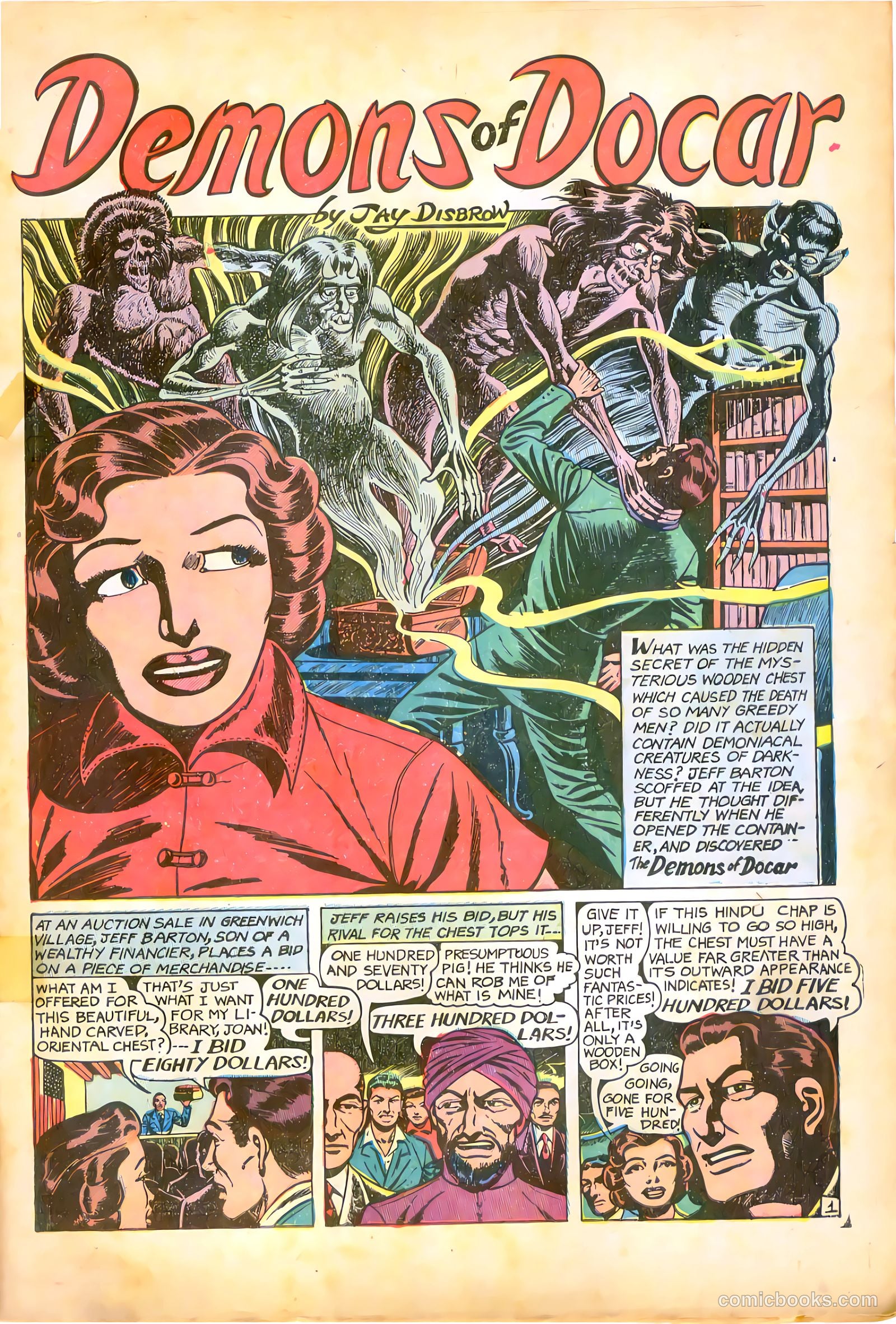 Blue Bolt Weird Tales #119 — page 3 of 36