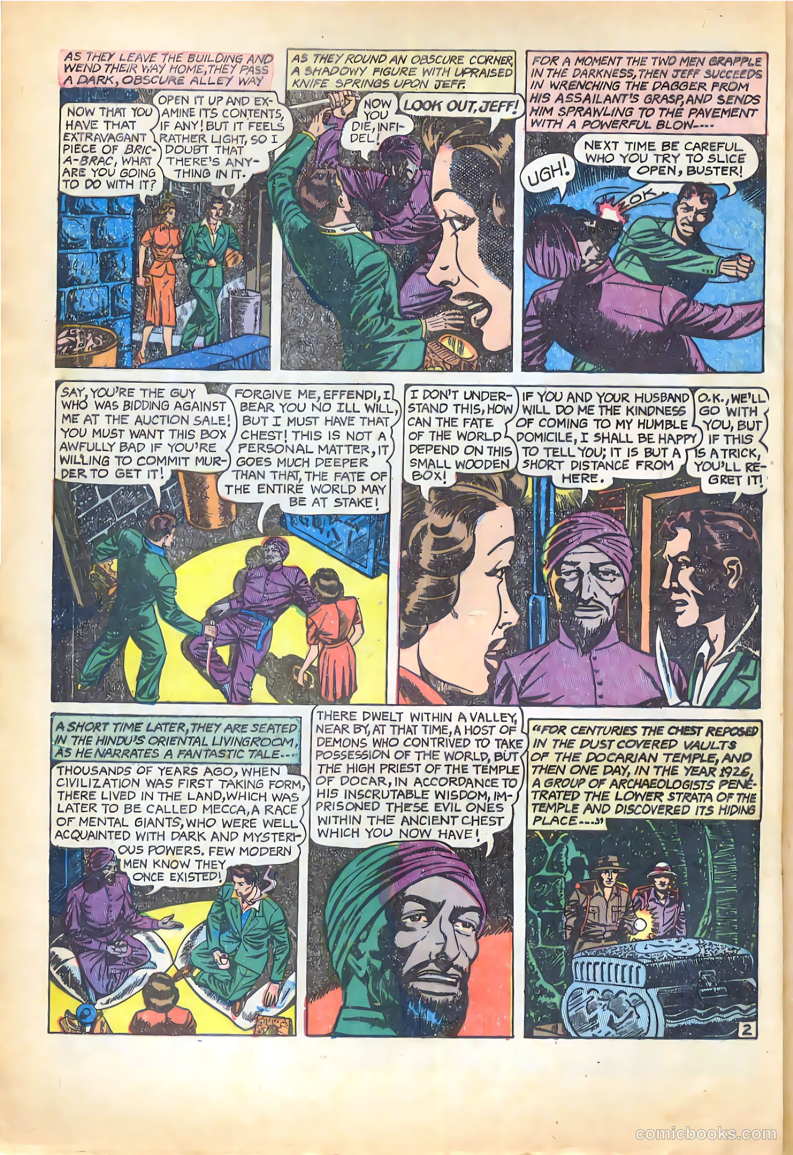 Blue Bolt Weird Tales #119 — page 4 of 36