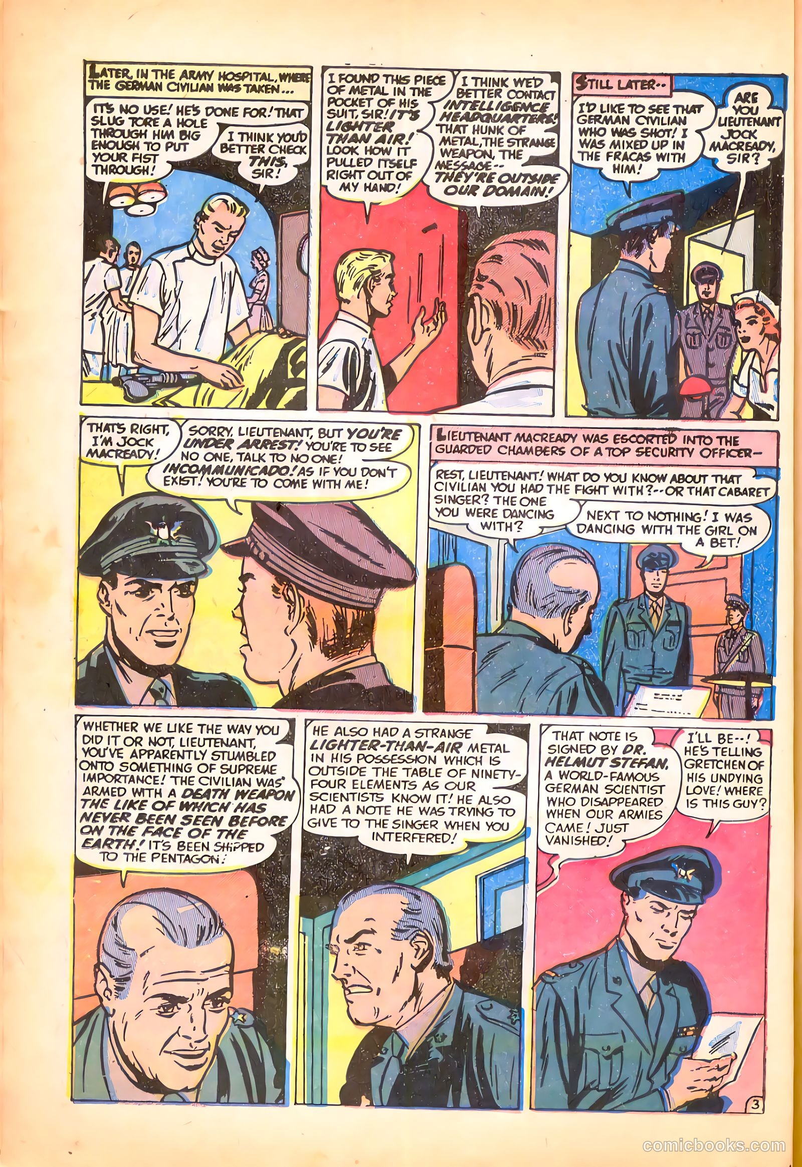 Blue Bolt Weird Tales #119 — page 14 of 36