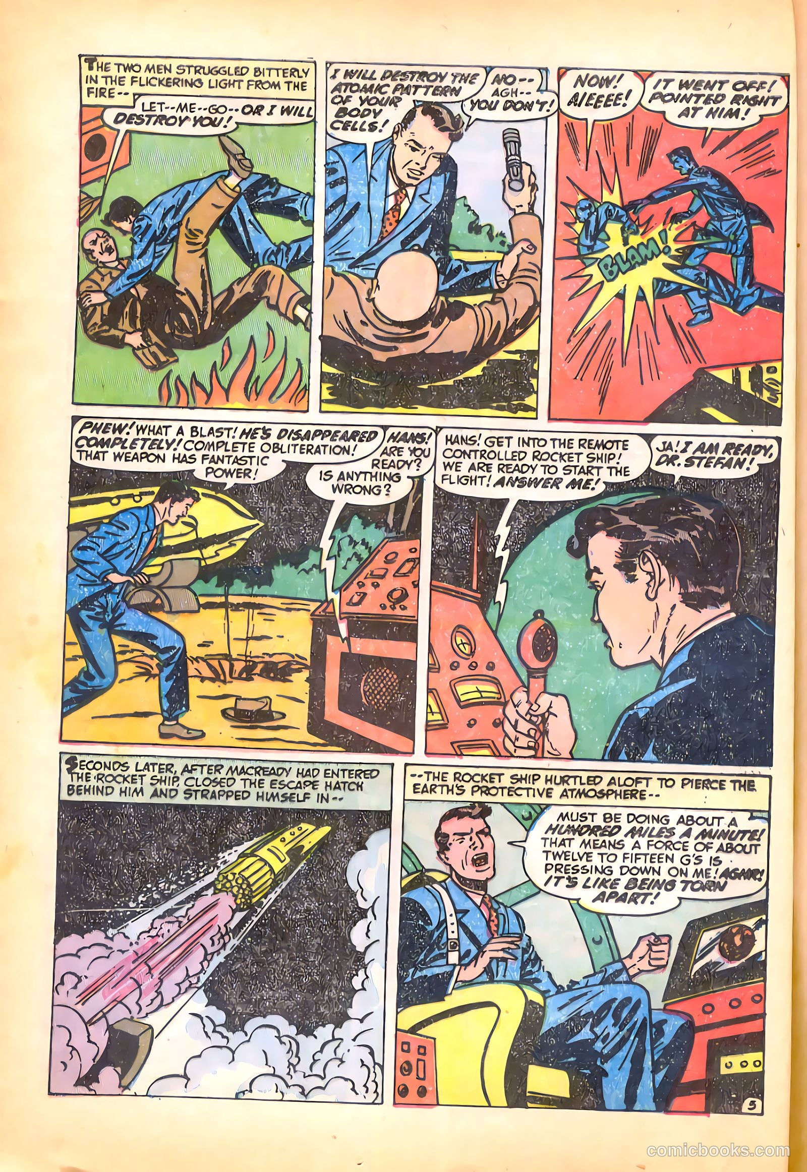 Blue Bolt Weird Tales #119 — page 16 of 36