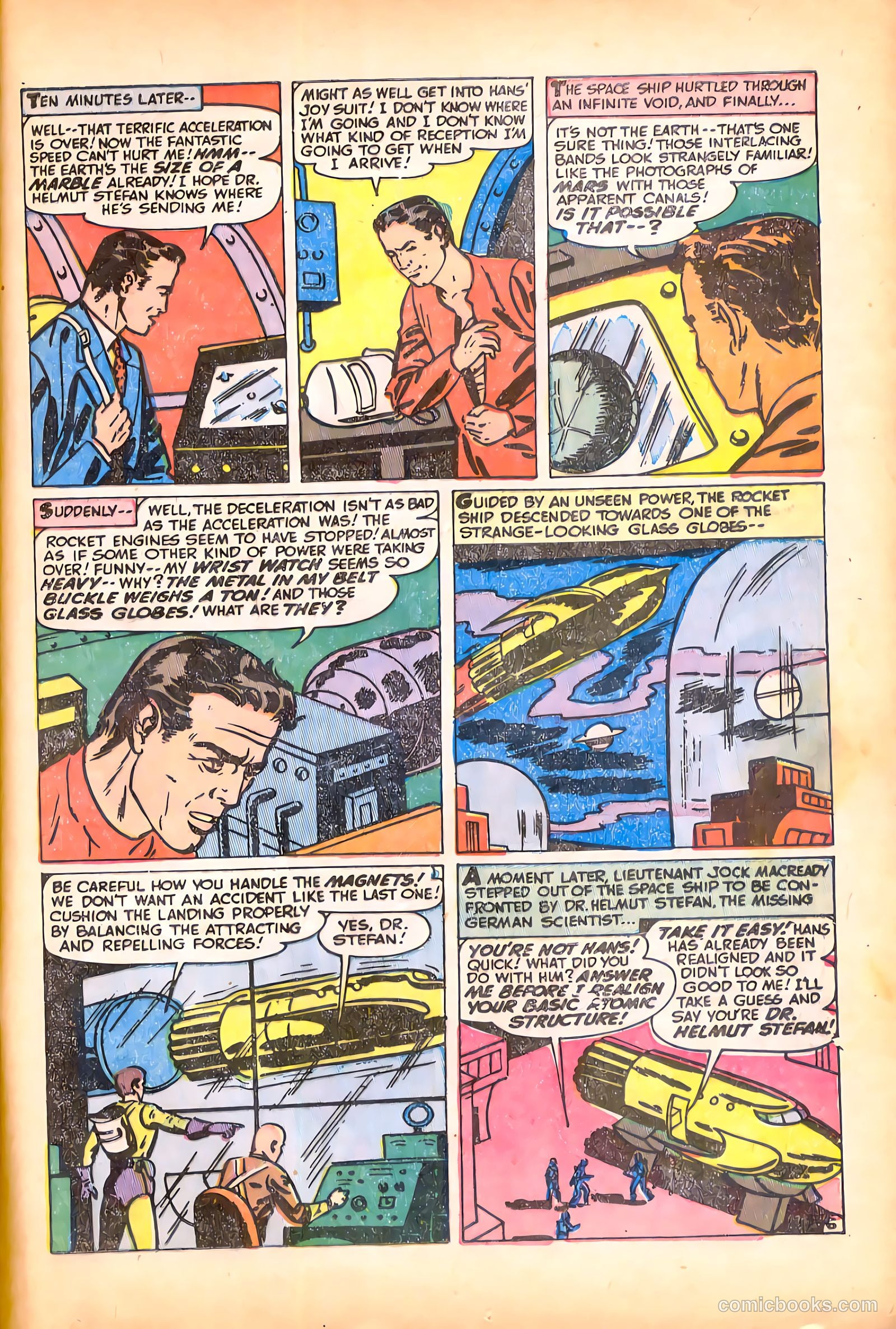 Blue Bolt Weird Tales #119 — page 17 of 36
