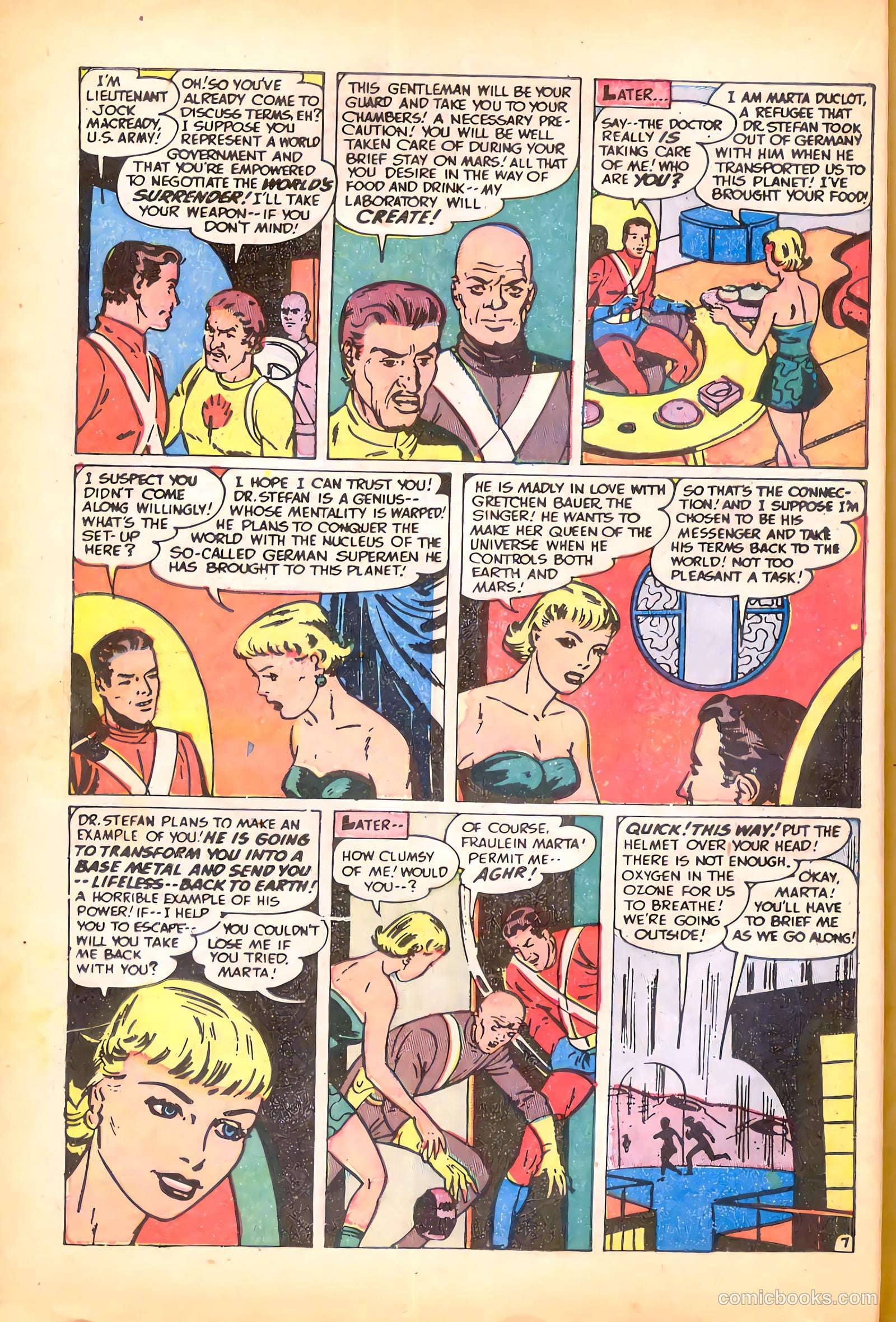 Blue Bolt Weird Tales #119 — page 18 of 36