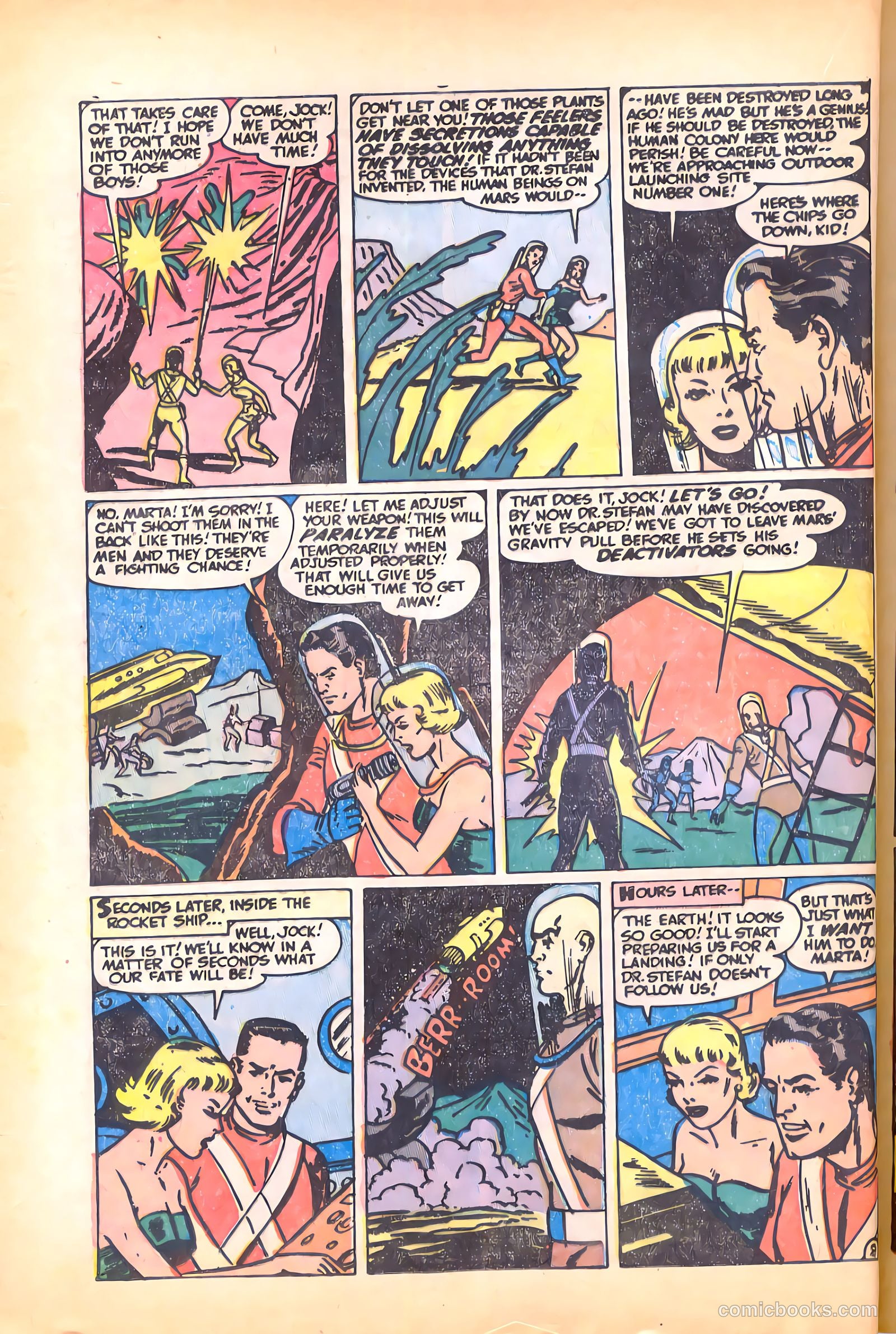 Blue Bolt Weird Tales #119 — page 20 of 36