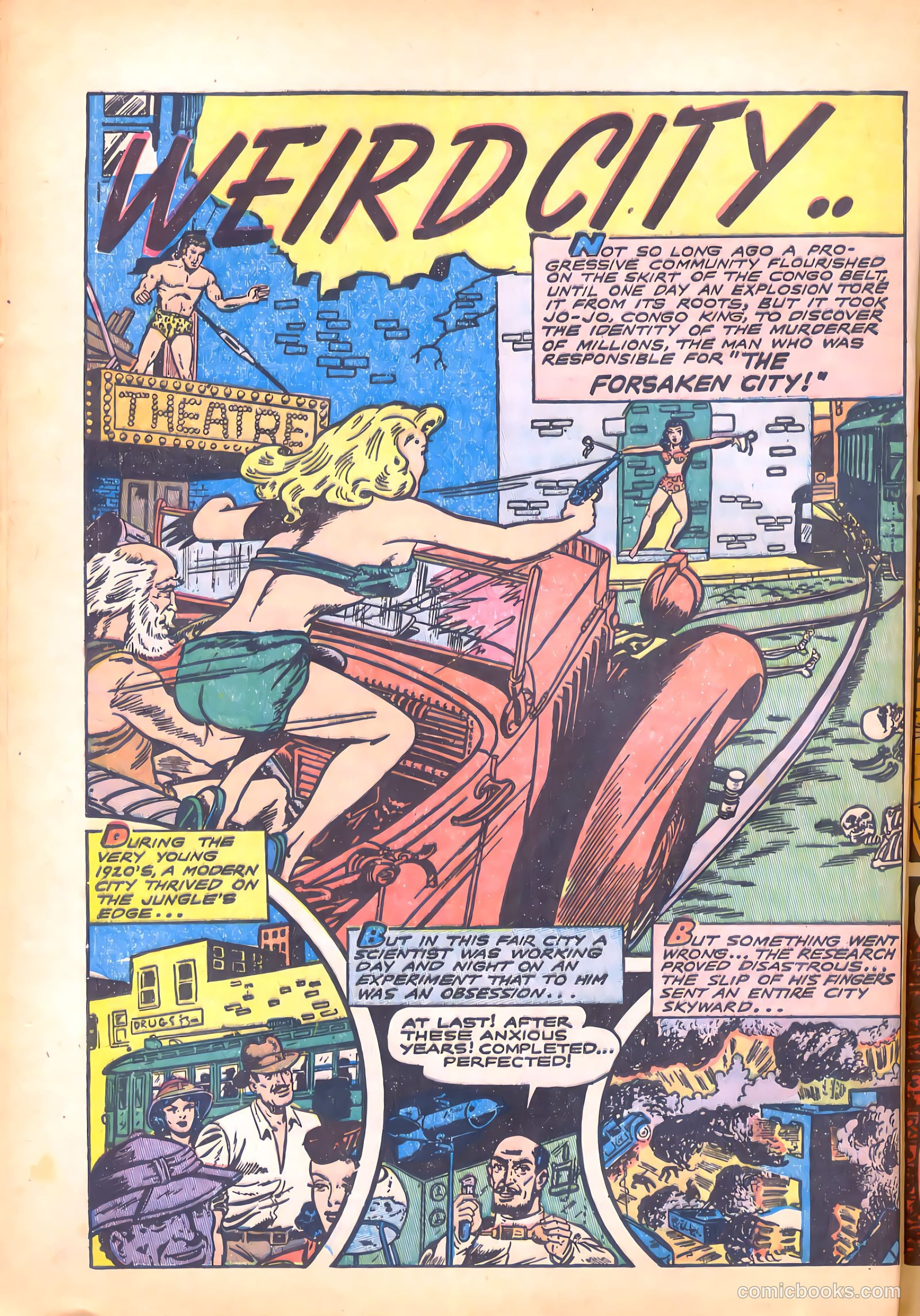 Blue Bolt Weird Tales #119 — page 24 of 36