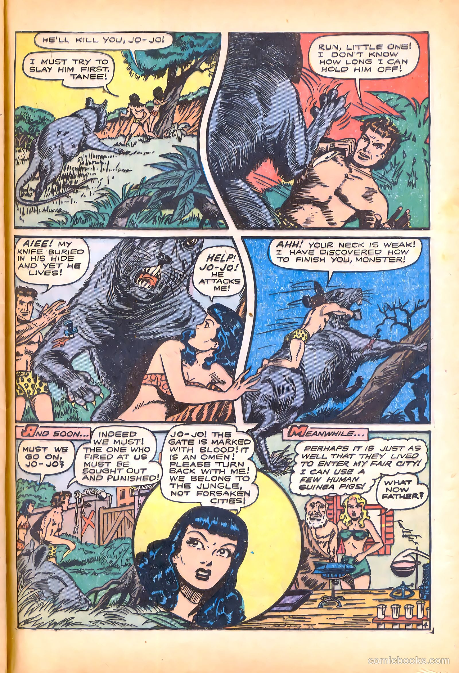 Blue Bolt Weird Tales #119 — page 29 of 36