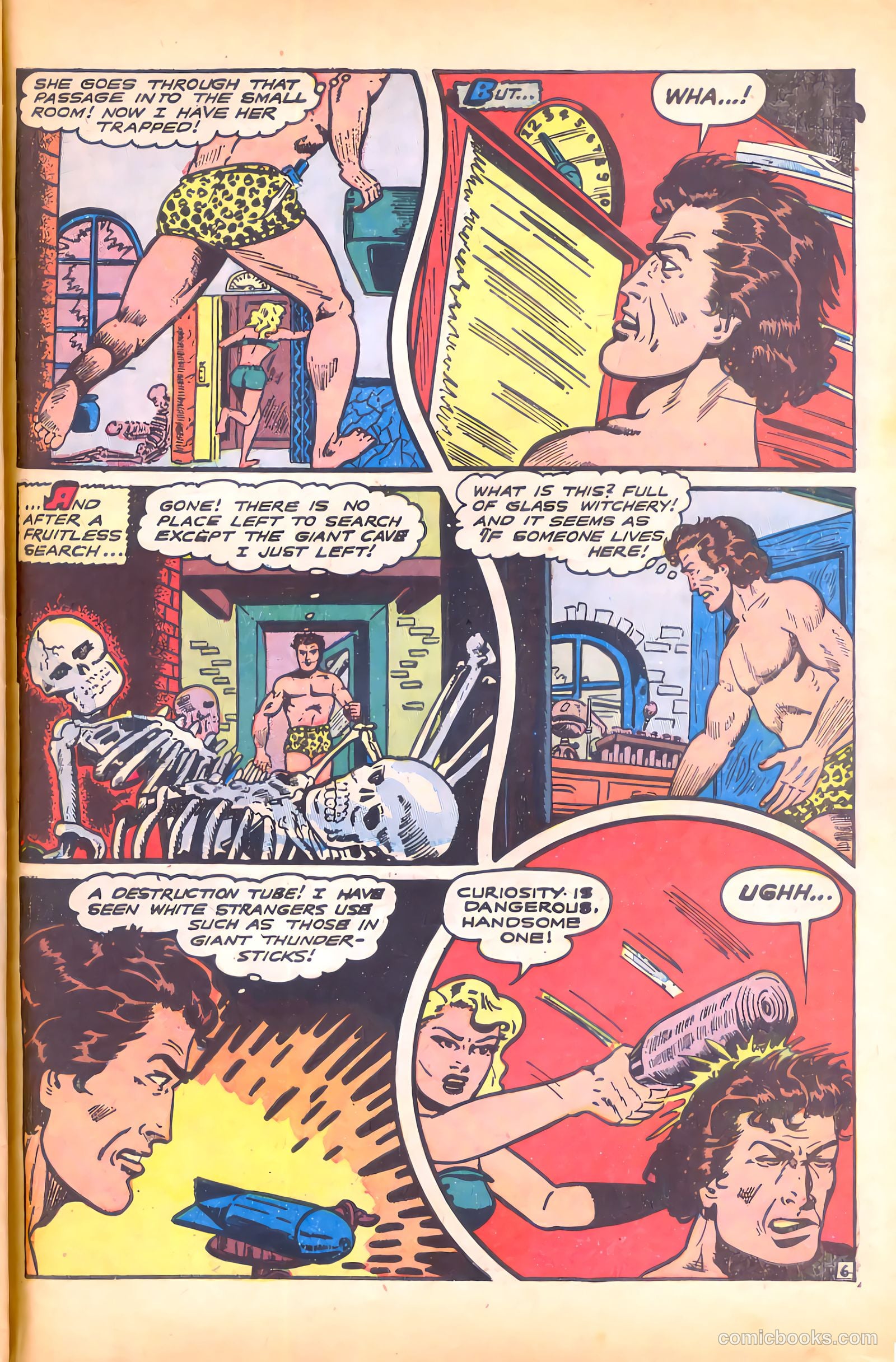 Blue Bolt Weird Tales #119 — page 31 of 36