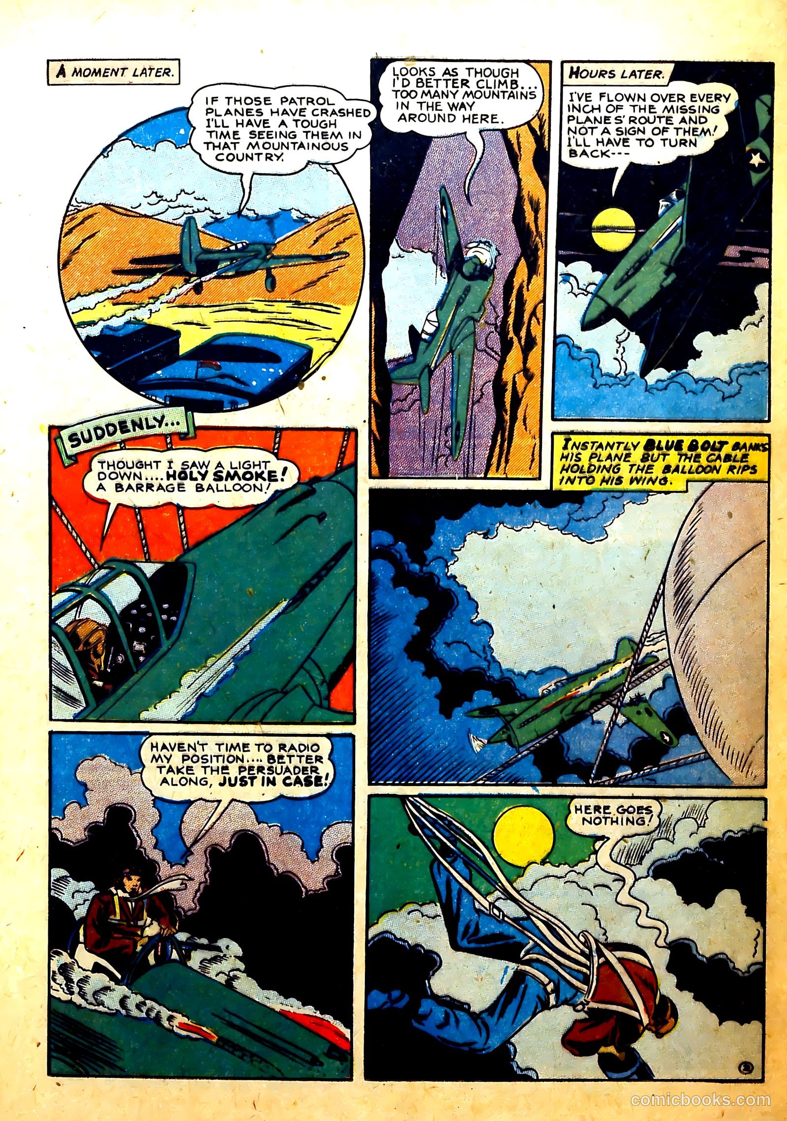 Blue Bolt Weird Tales of Terror #116 — page 13 of 23