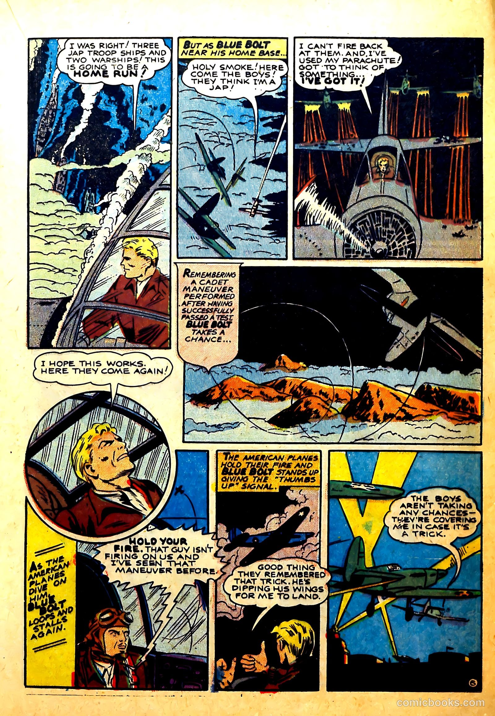 Blue Bolt Weird Tales of Terror #116 — page 17 of 23