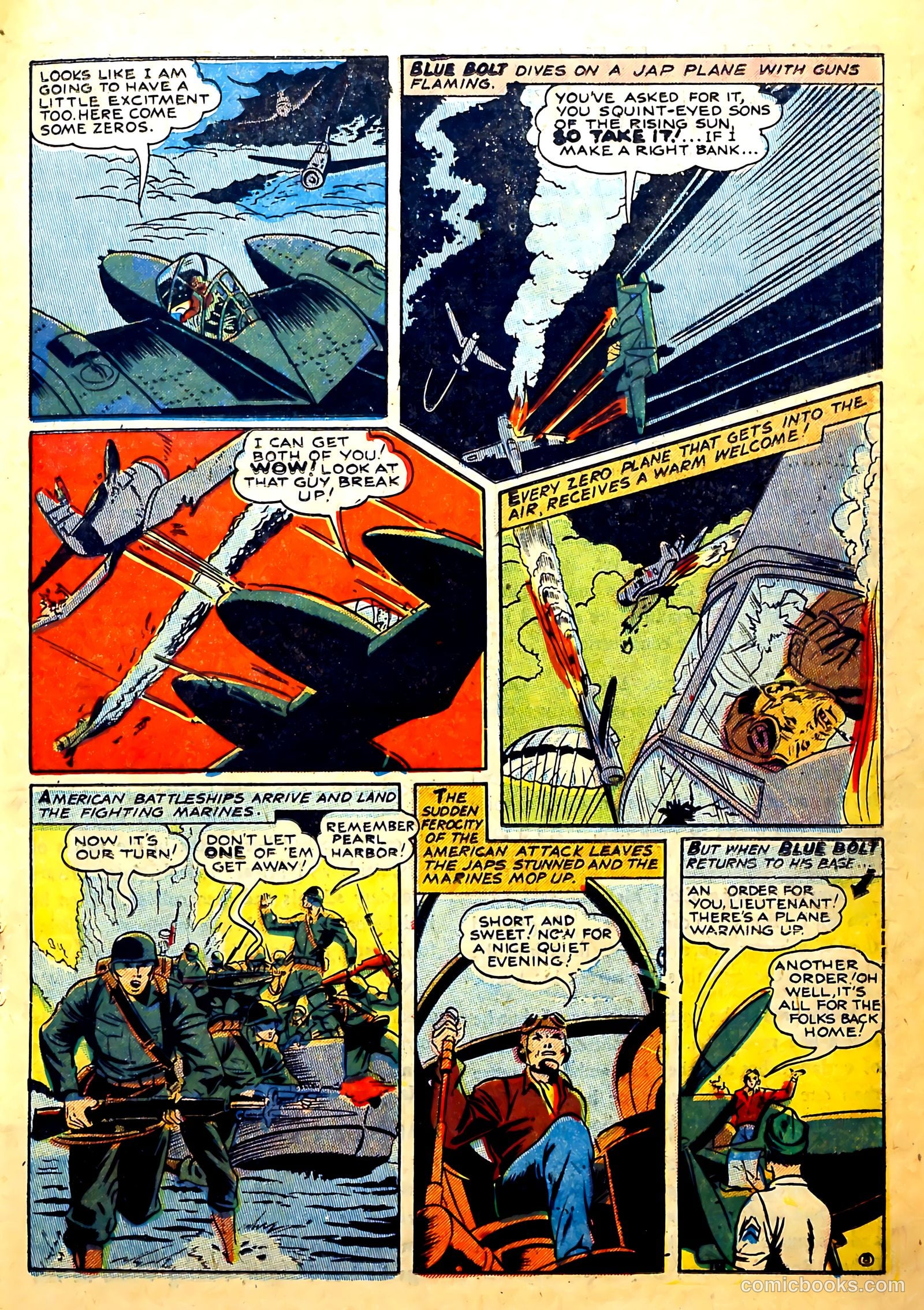 Blue Bolt Weird Tales of Terror #116 — page 19 of 23