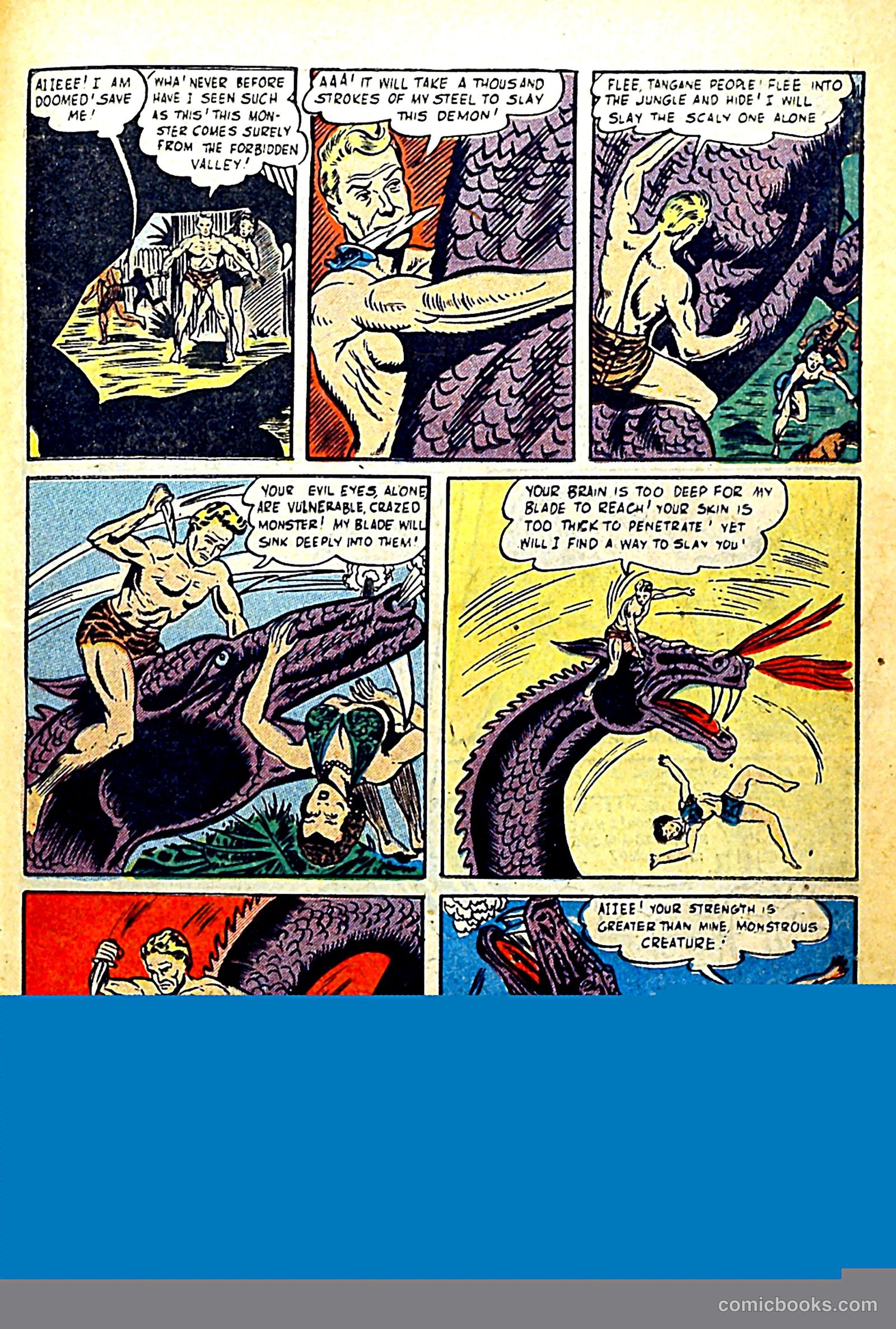 Blue Bolt Weird Tales of Terror #116 — page 23 of 23