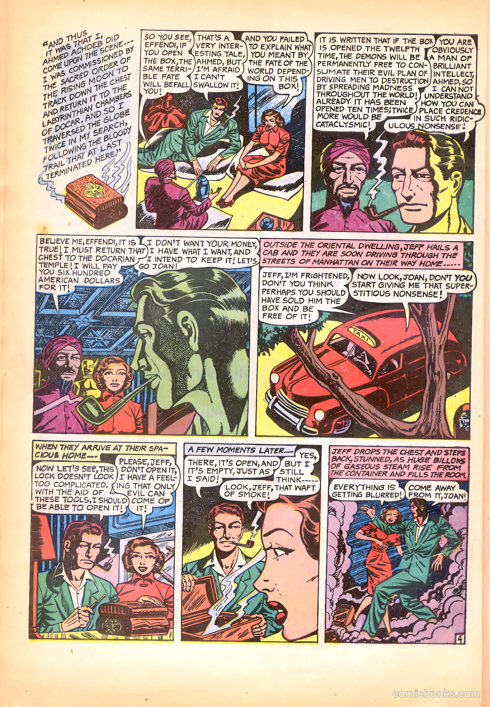 Blue Bolt Weird Tales of Terror #119 — page 6 of 36